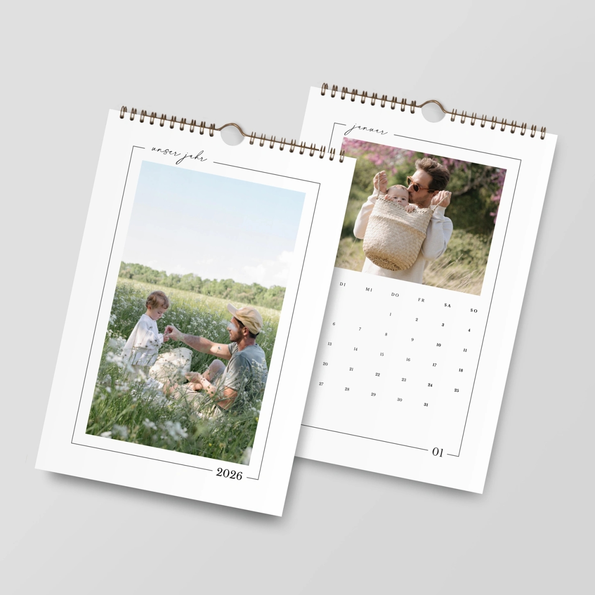 Wandkalender personalisierbare Felder Moment Keeper