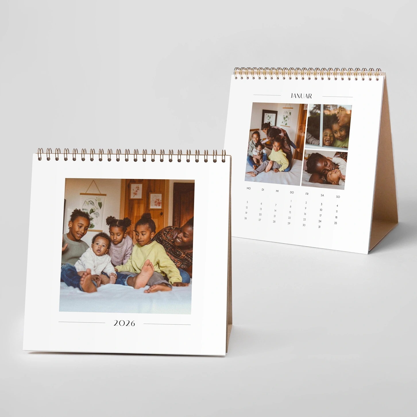 Tischkalender Modern Collage