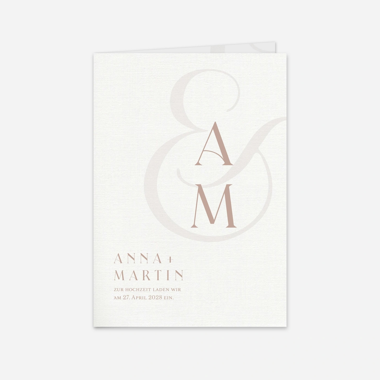 Hochzeitseinladung Moderne Eleganz