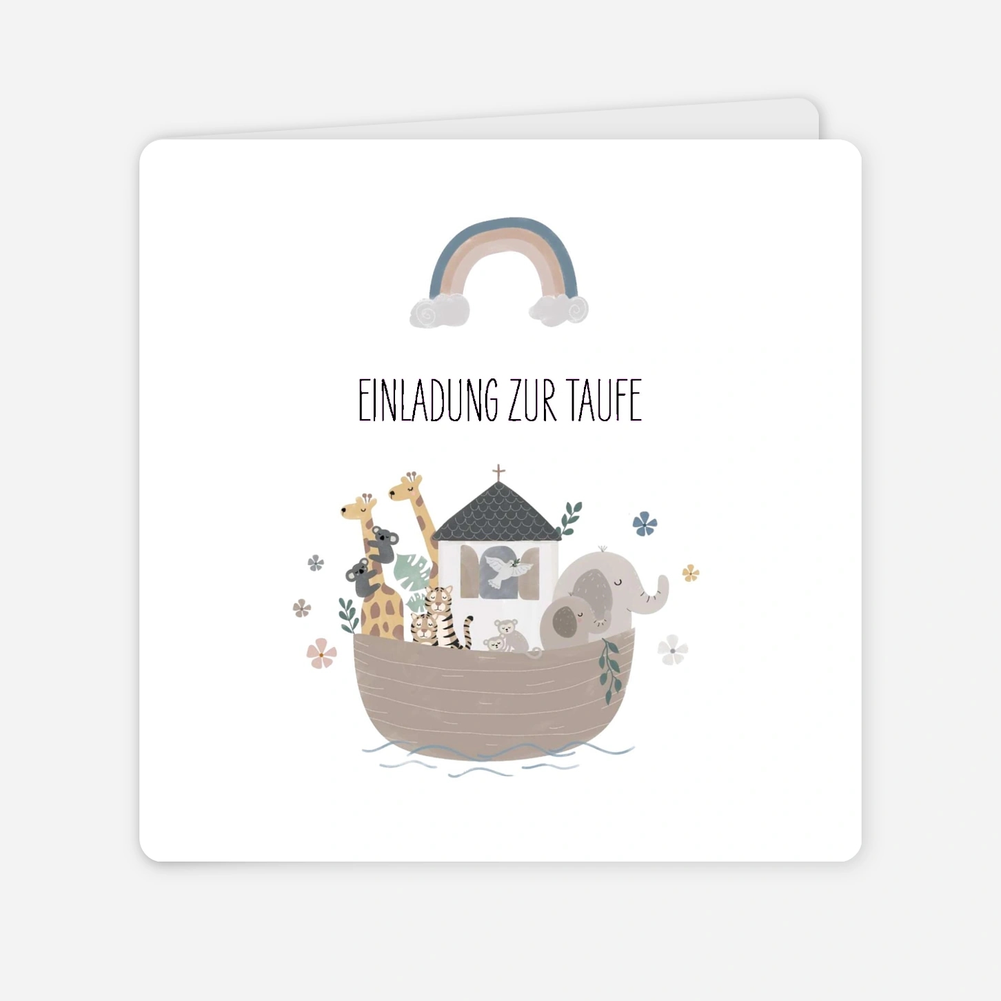 Taufeinladung Meeresbrise