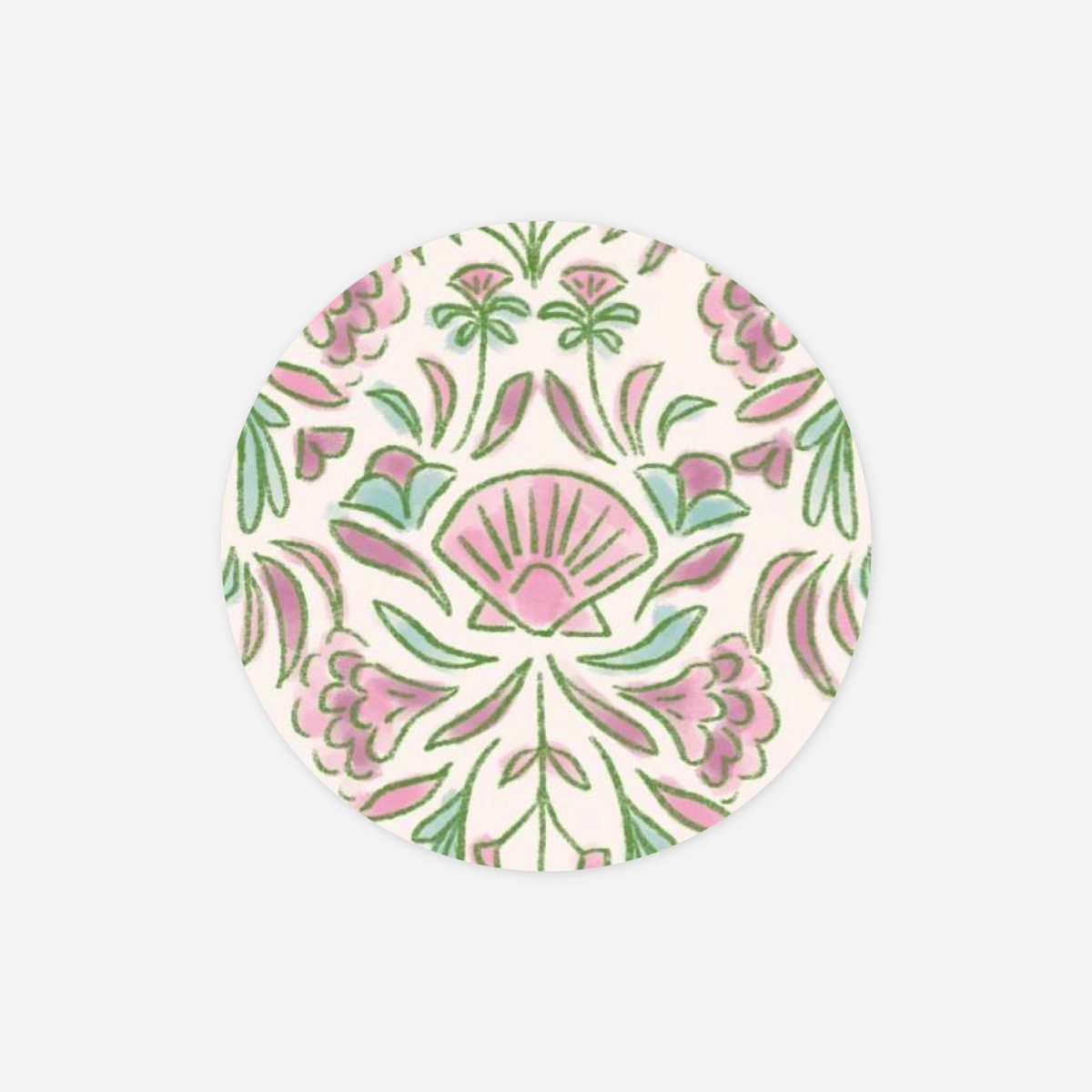 Aufkleber (Gastgeschenk) Muscheln