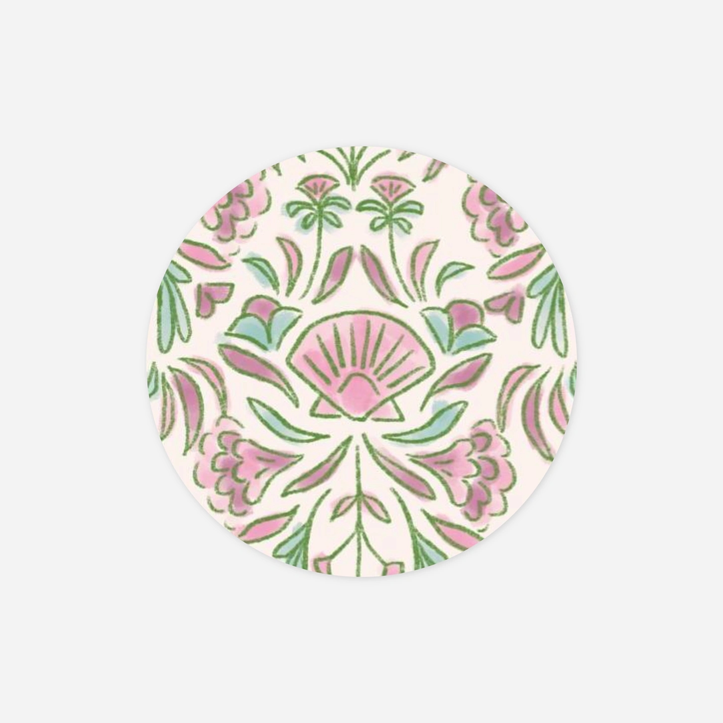 Aufkleber (Gastgeschenk) Muscheln