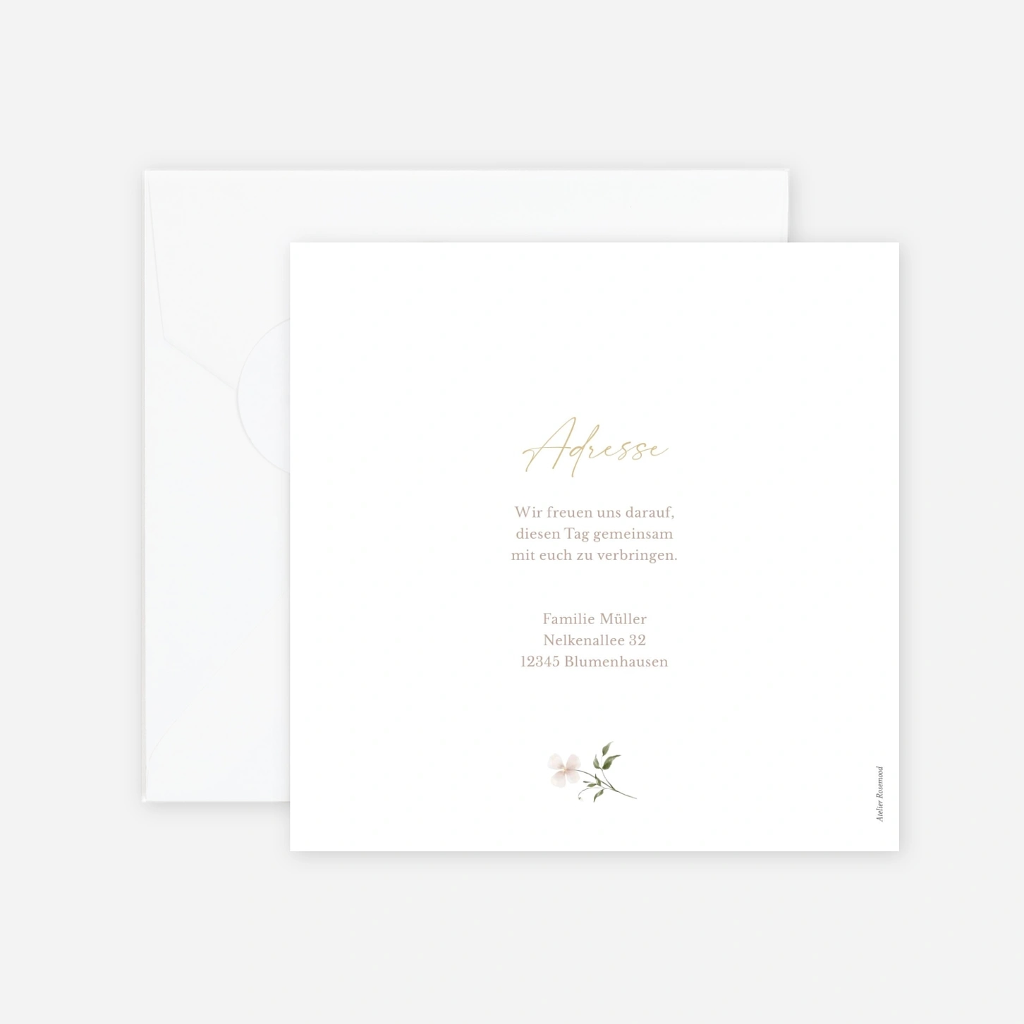 Taufeinladung Namensfest