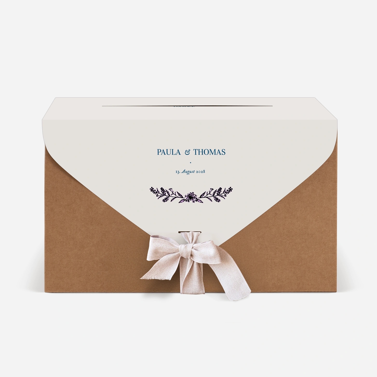 Kartenbox Hochzeit Naturnah