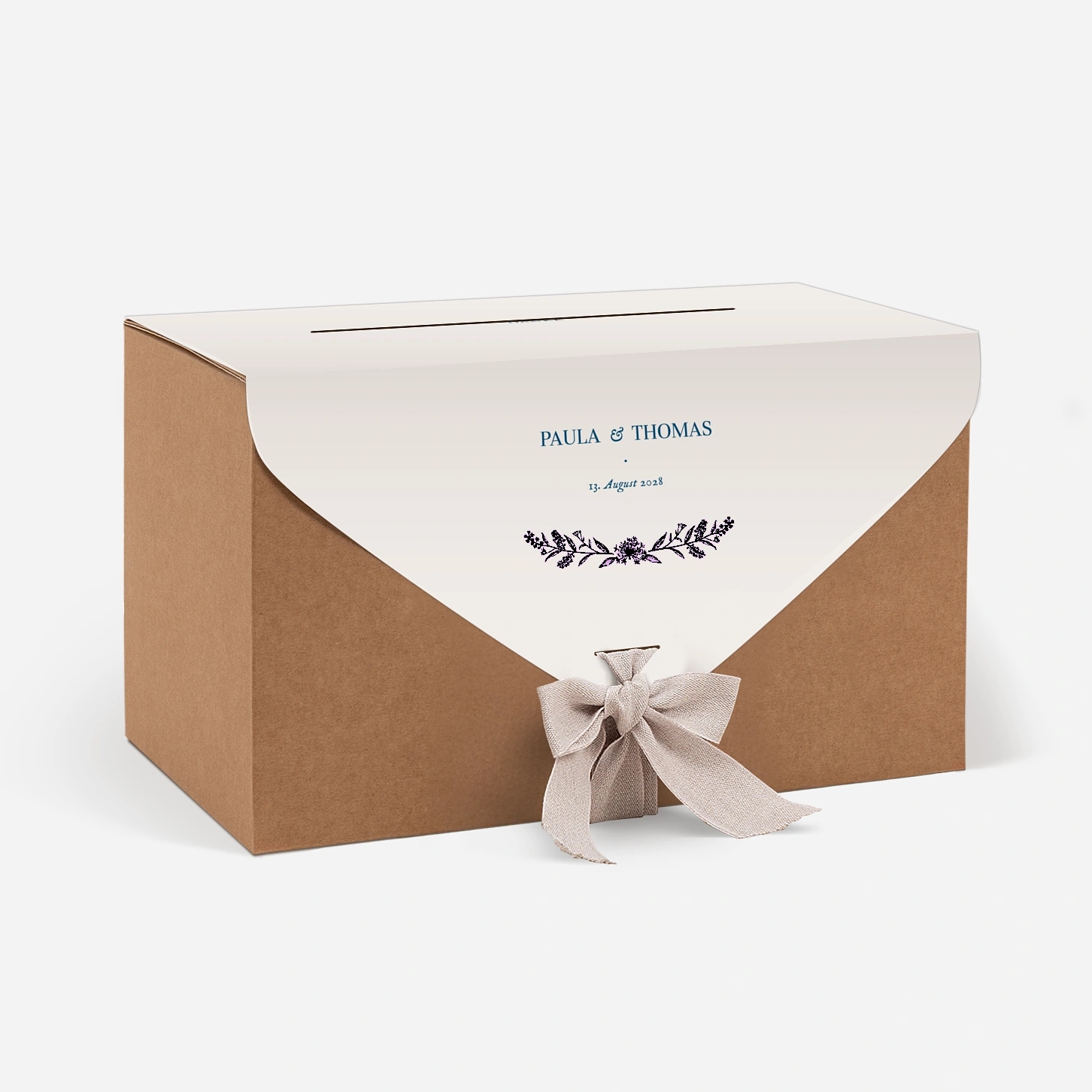 Kartenbox Hochzeit Naturnah