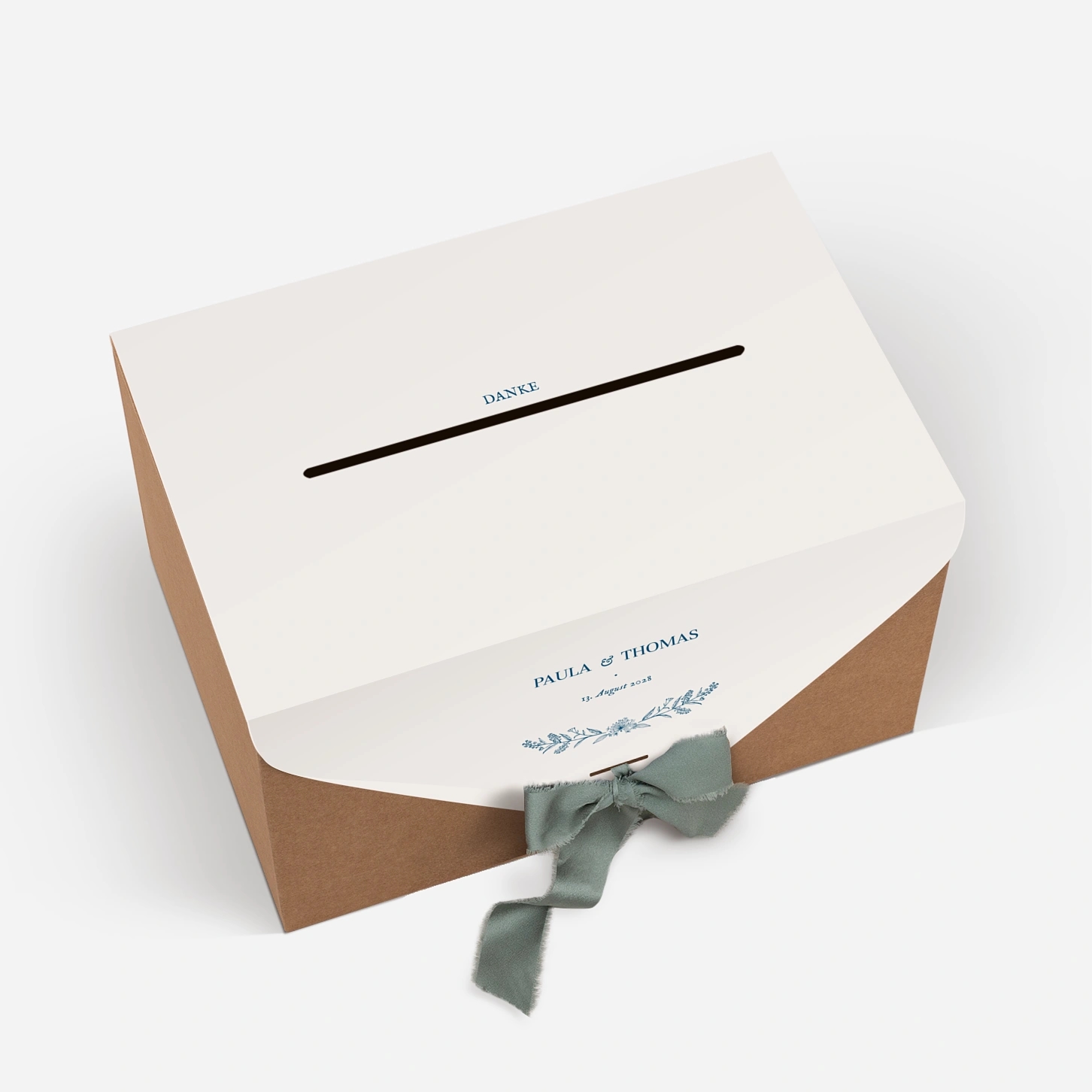 Kartenbox Hochzeit Naturnah