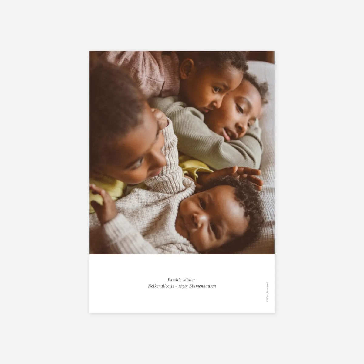 Weihnachtskarte Neujahr