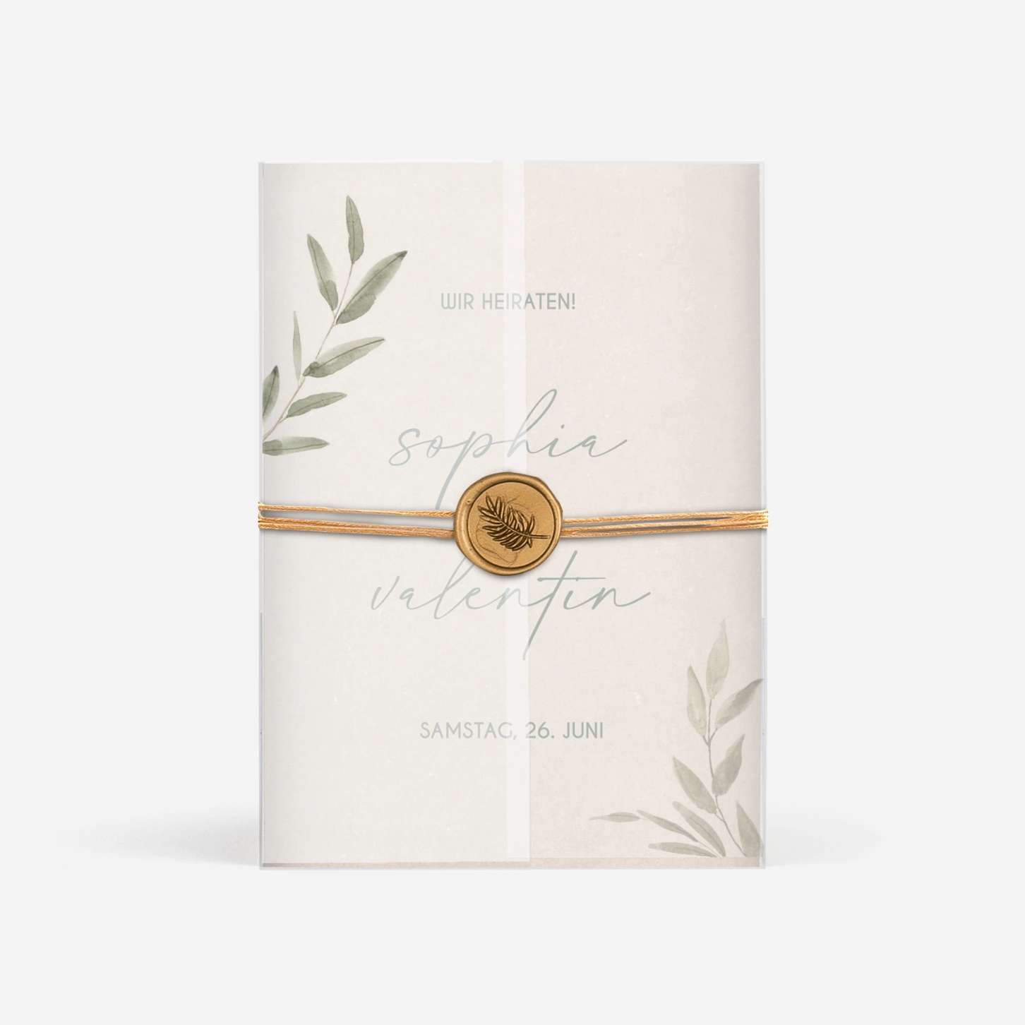 Hochzeitseinladung Naturträume