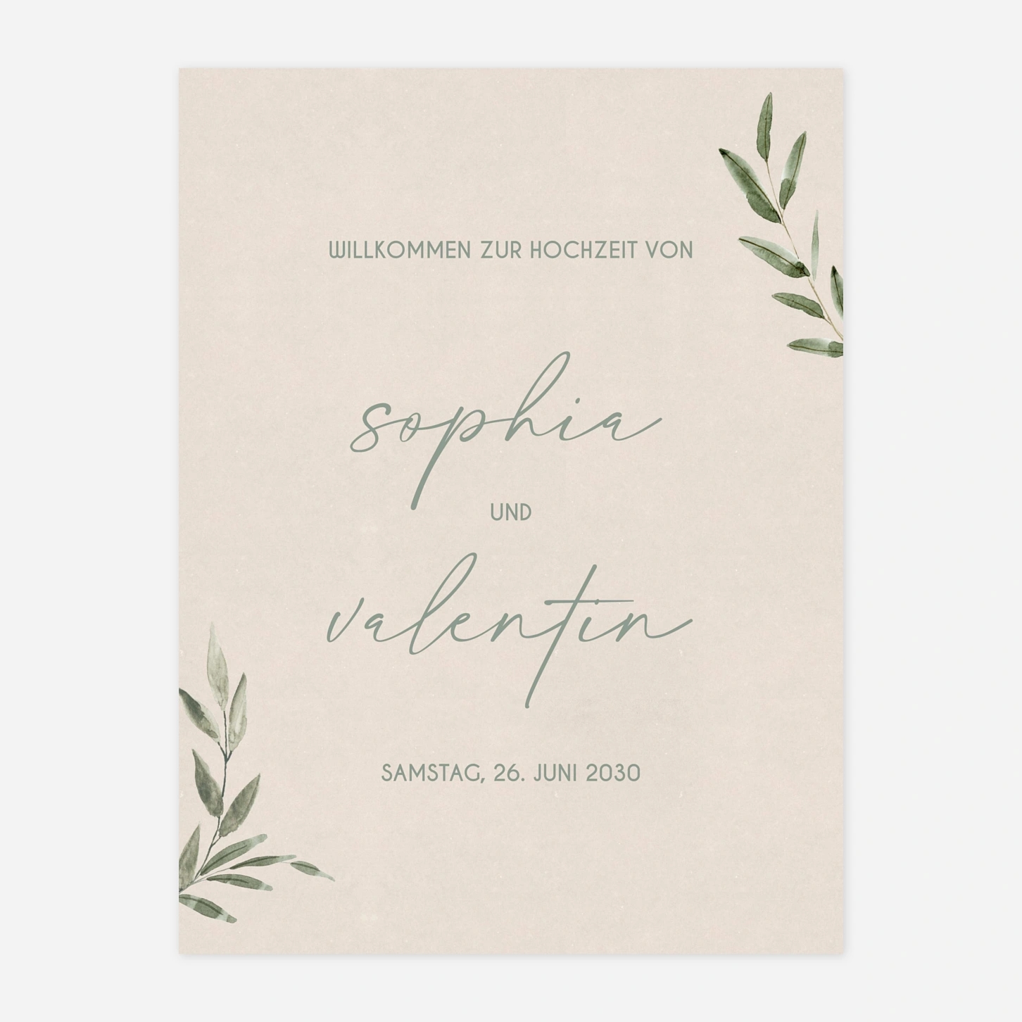 Willkommensschild Naturträume