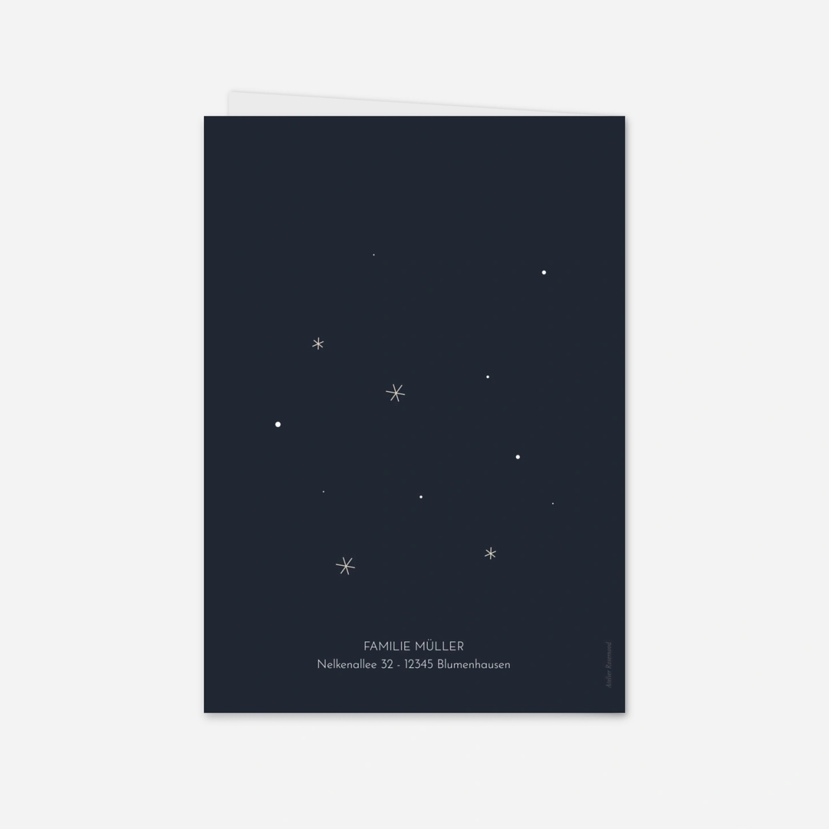 Weihnachtskarte O Tannenbaum