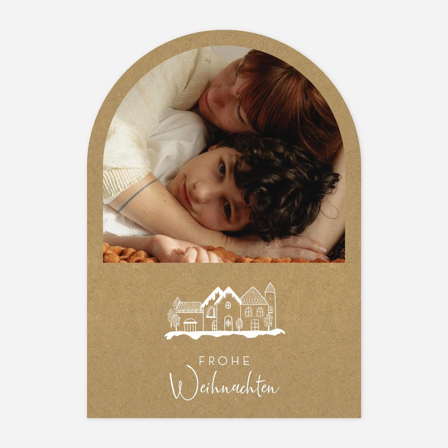 Weihnachtskarte Pfefferkuchen