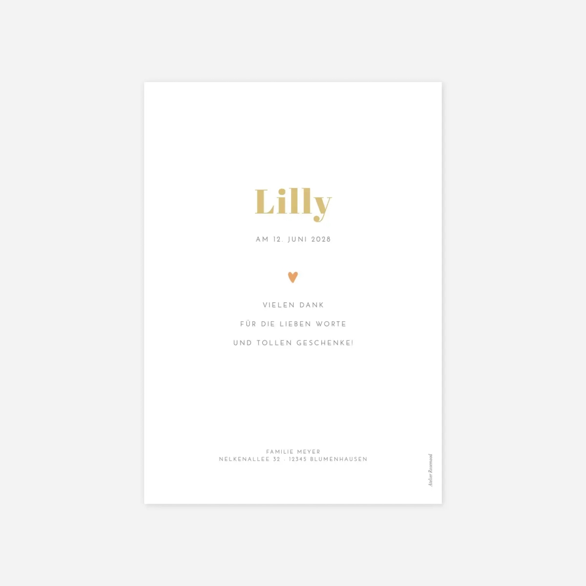 Geburtskarte Piktogramme verspielt