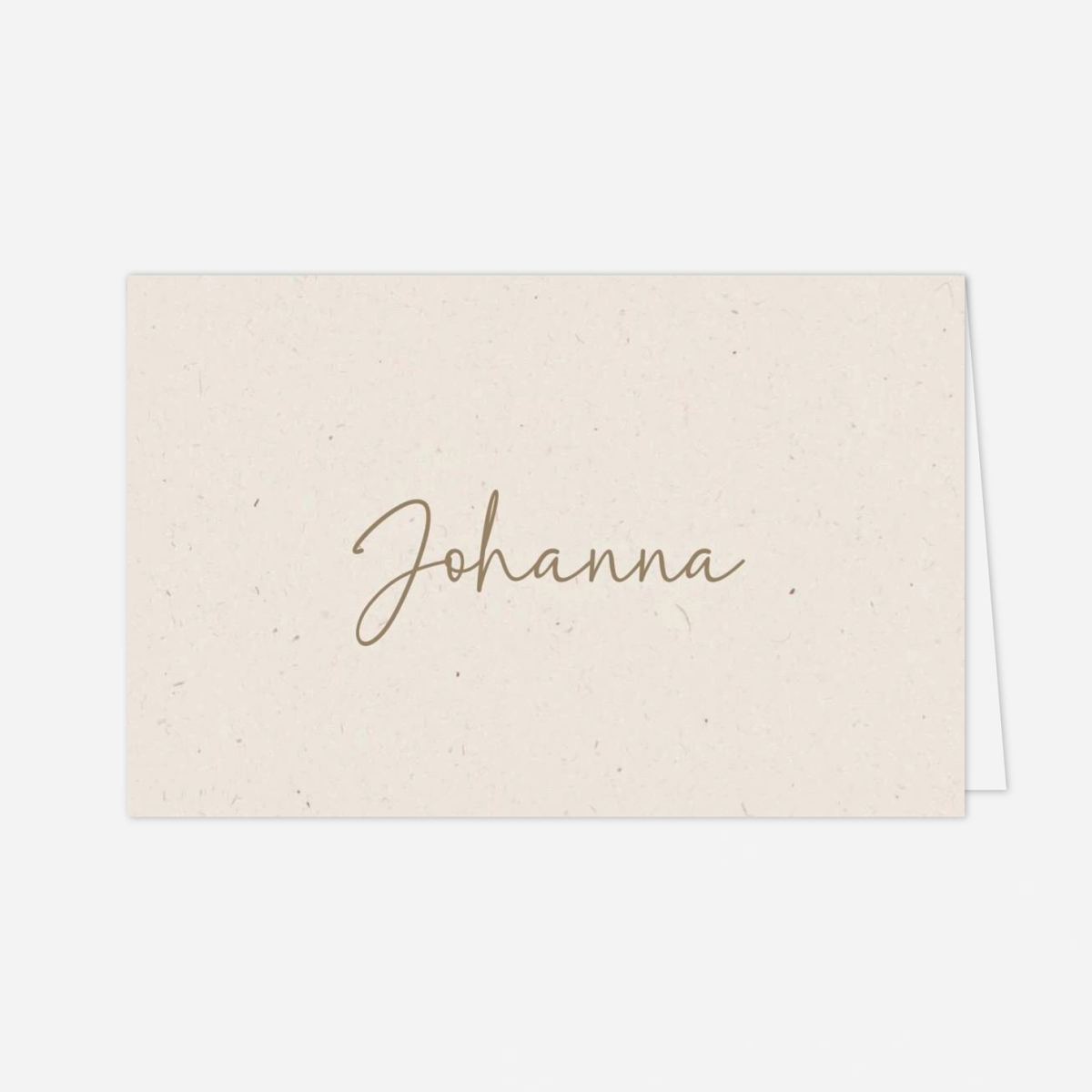 Platzkarte Hochzeit Puristische Eleganz