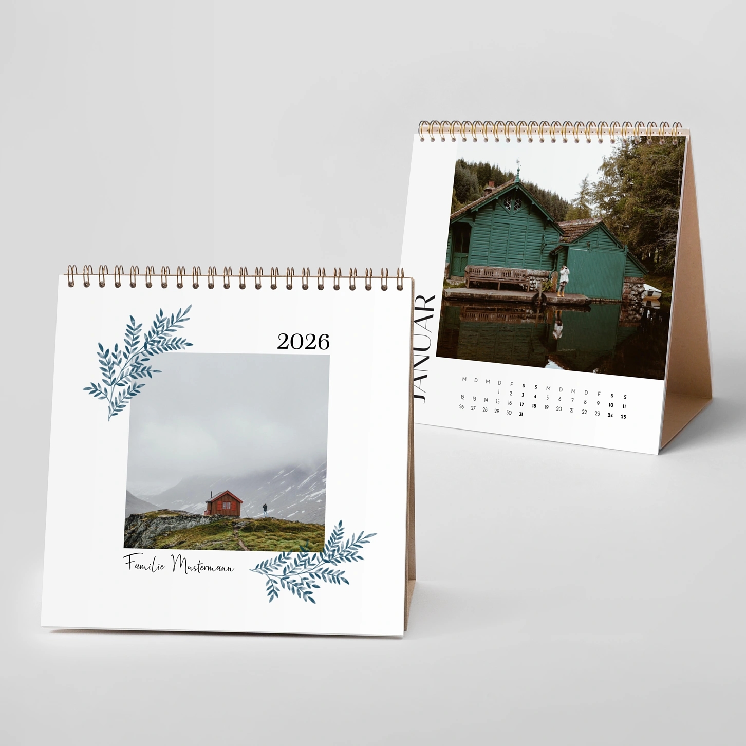 Tischkalender Palmzweige