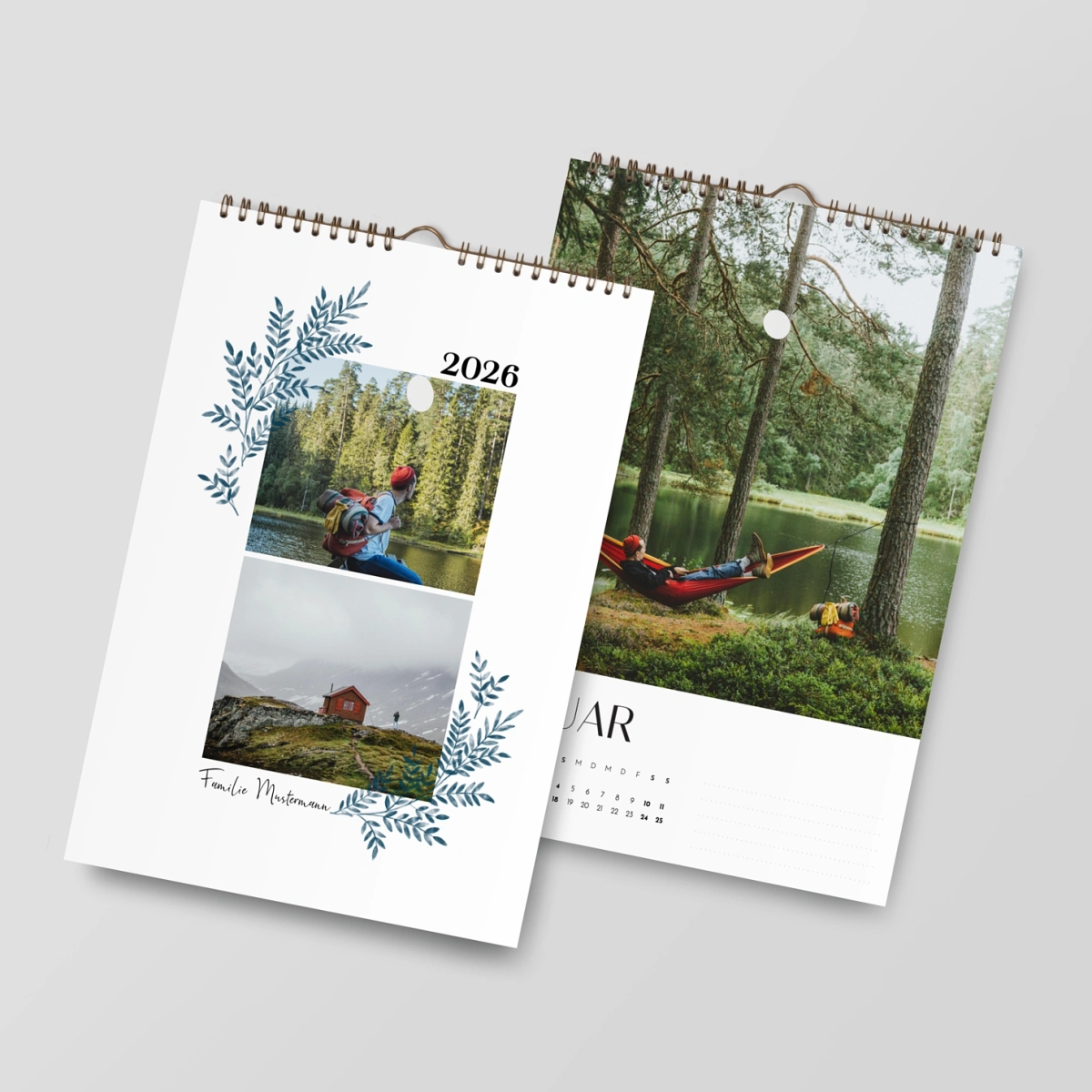 Wandkalender Palmzweige