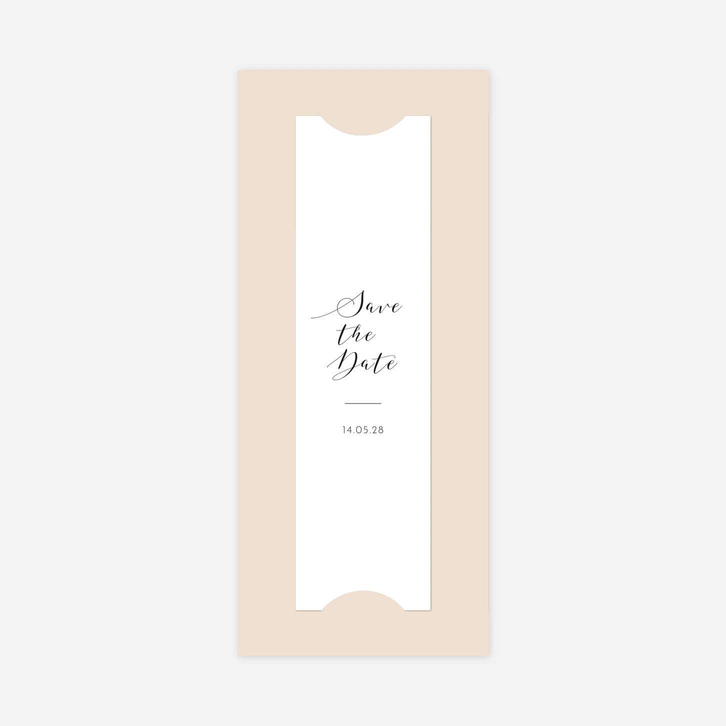 Save-the-Date Karte Raffinesse