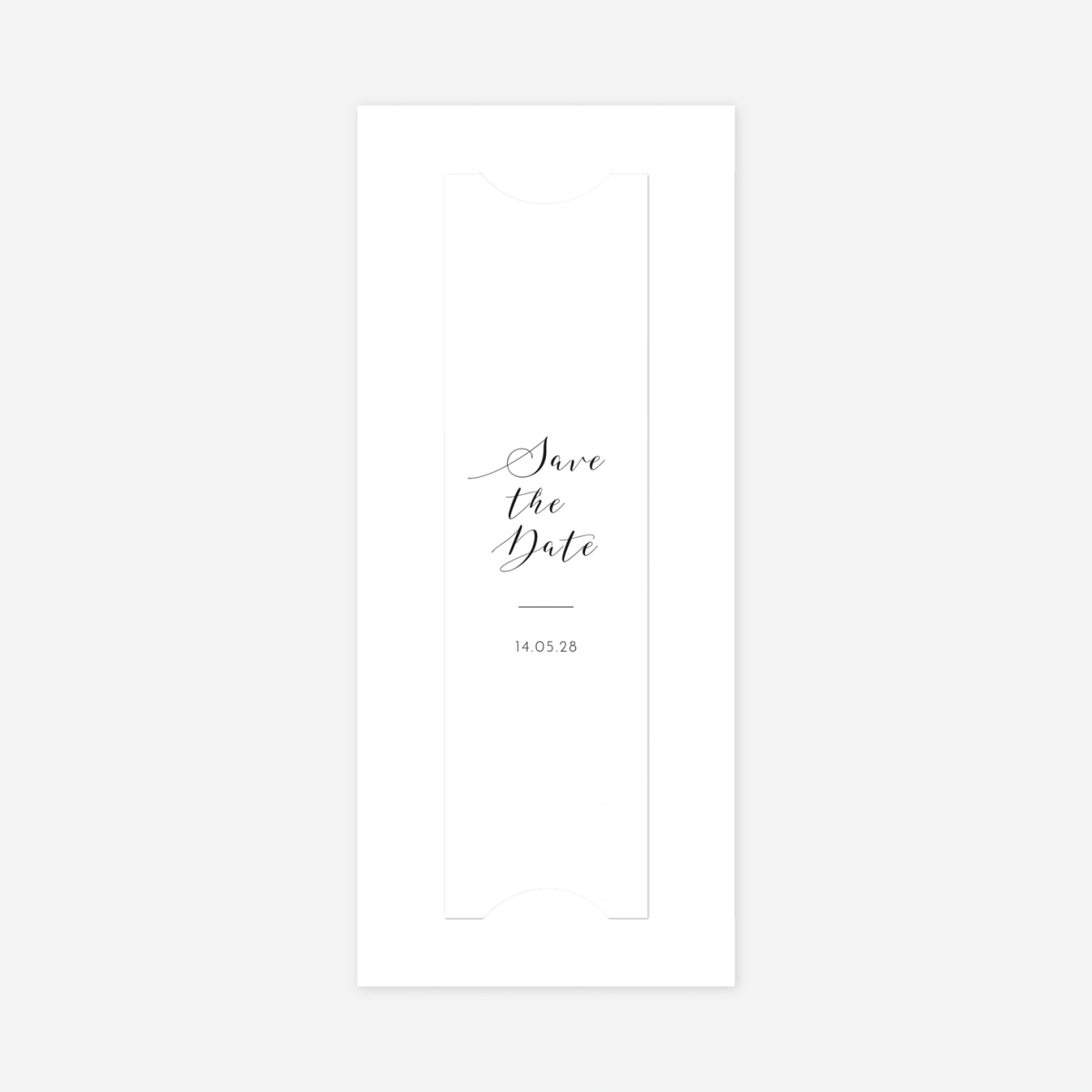 Save-the-Date Karte Raffinesse