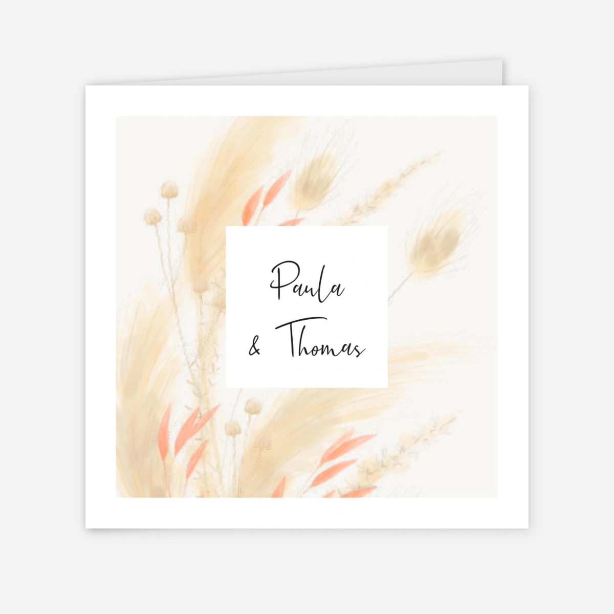 Hochzeitseinladung Sanfte Brise