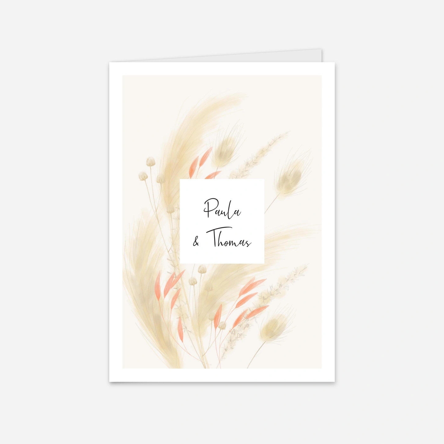 Hochzeitseinladung Sanfte Brise