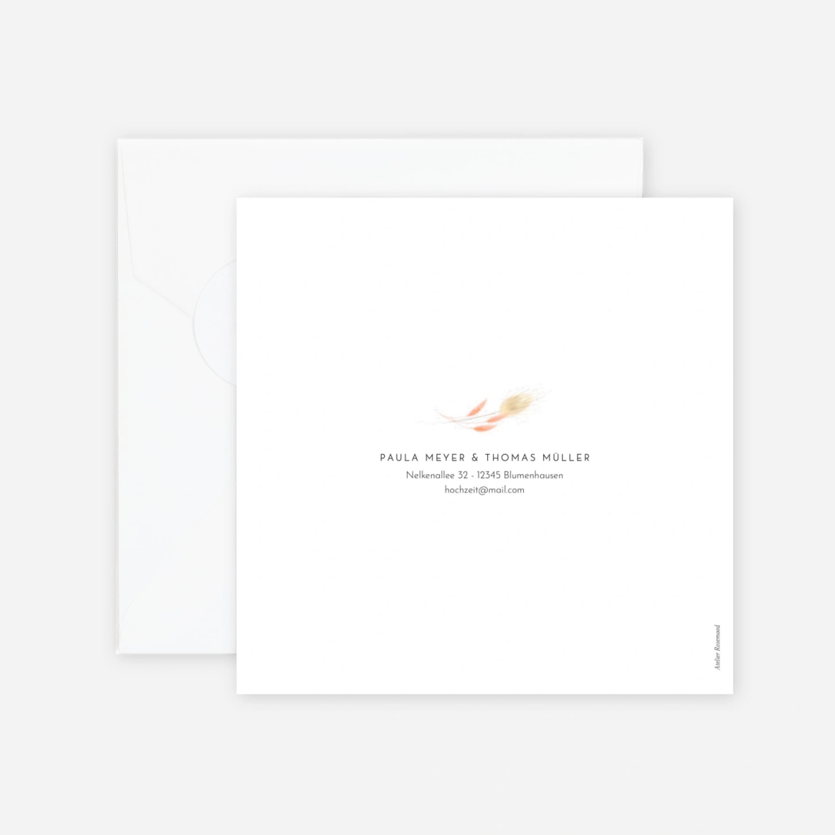 Hochzeitseinladung Sanfte Brise