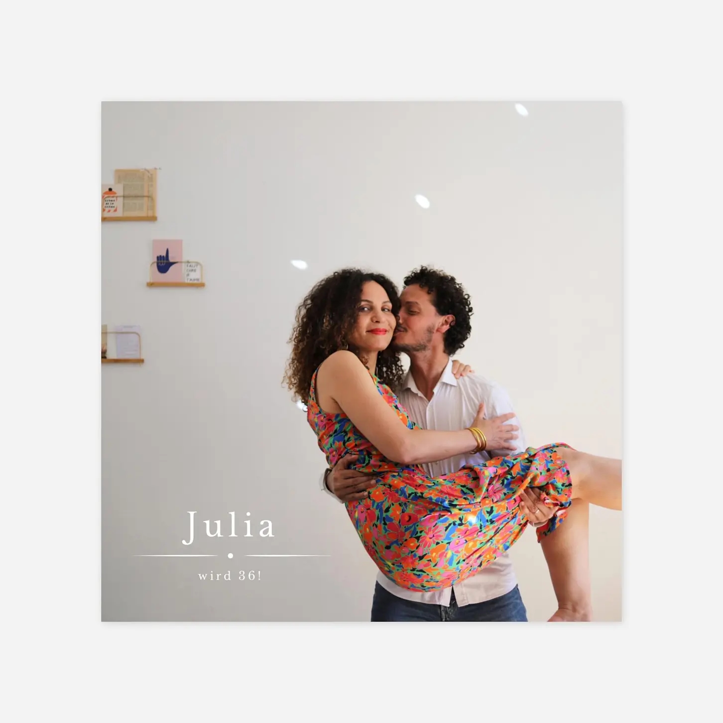 Geburtstagseinladung Schmuckstück