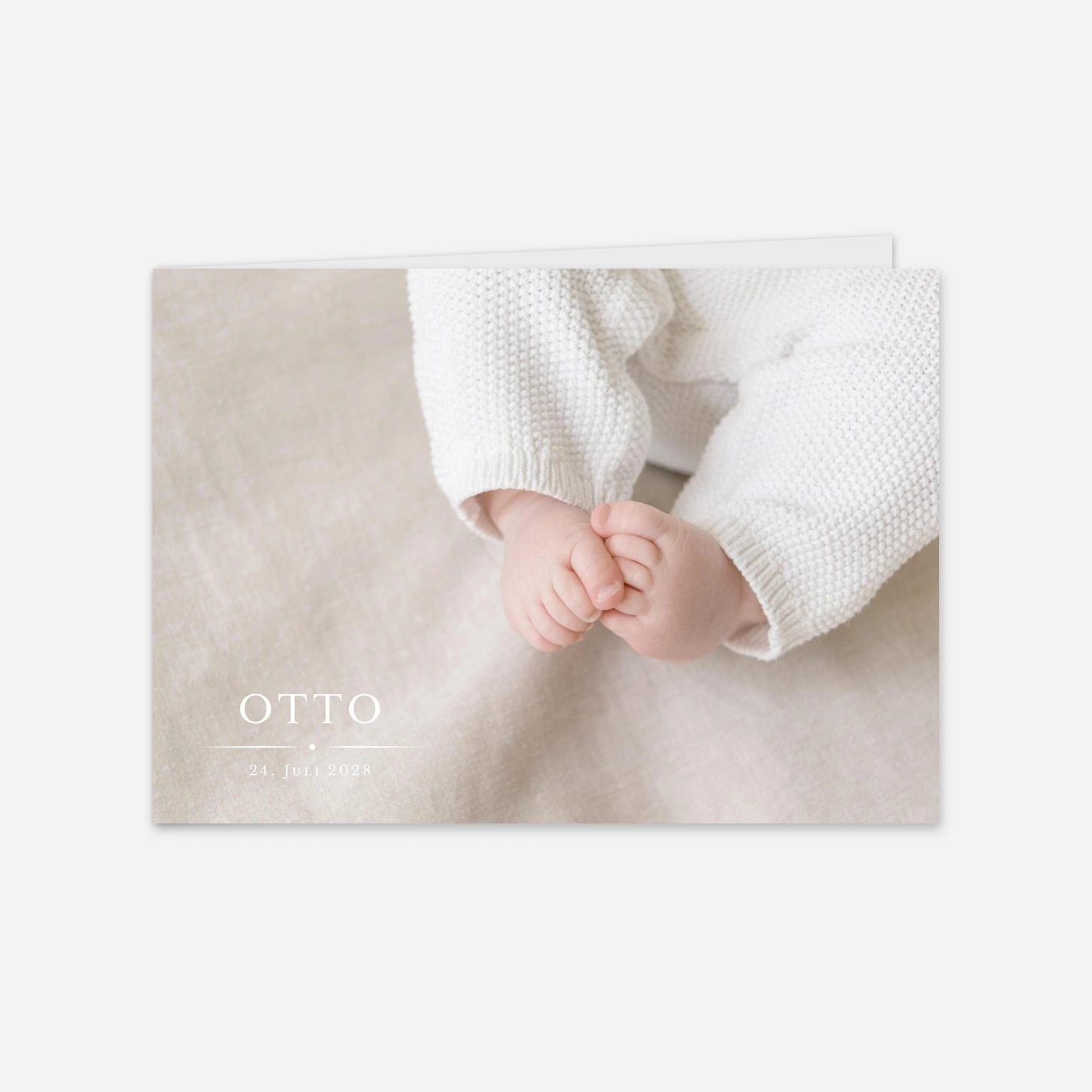 Geburtskarte Schmuckstück