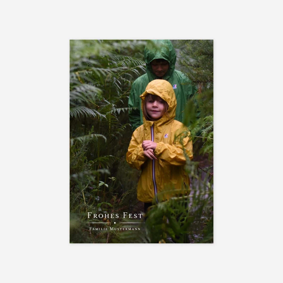 Weihnachtskarte Schmuckstück