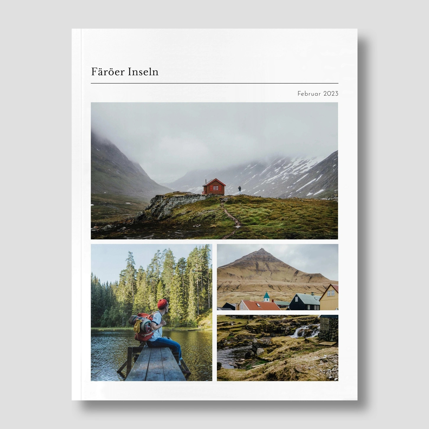 Fotobuch Softcover Schreibmaschine