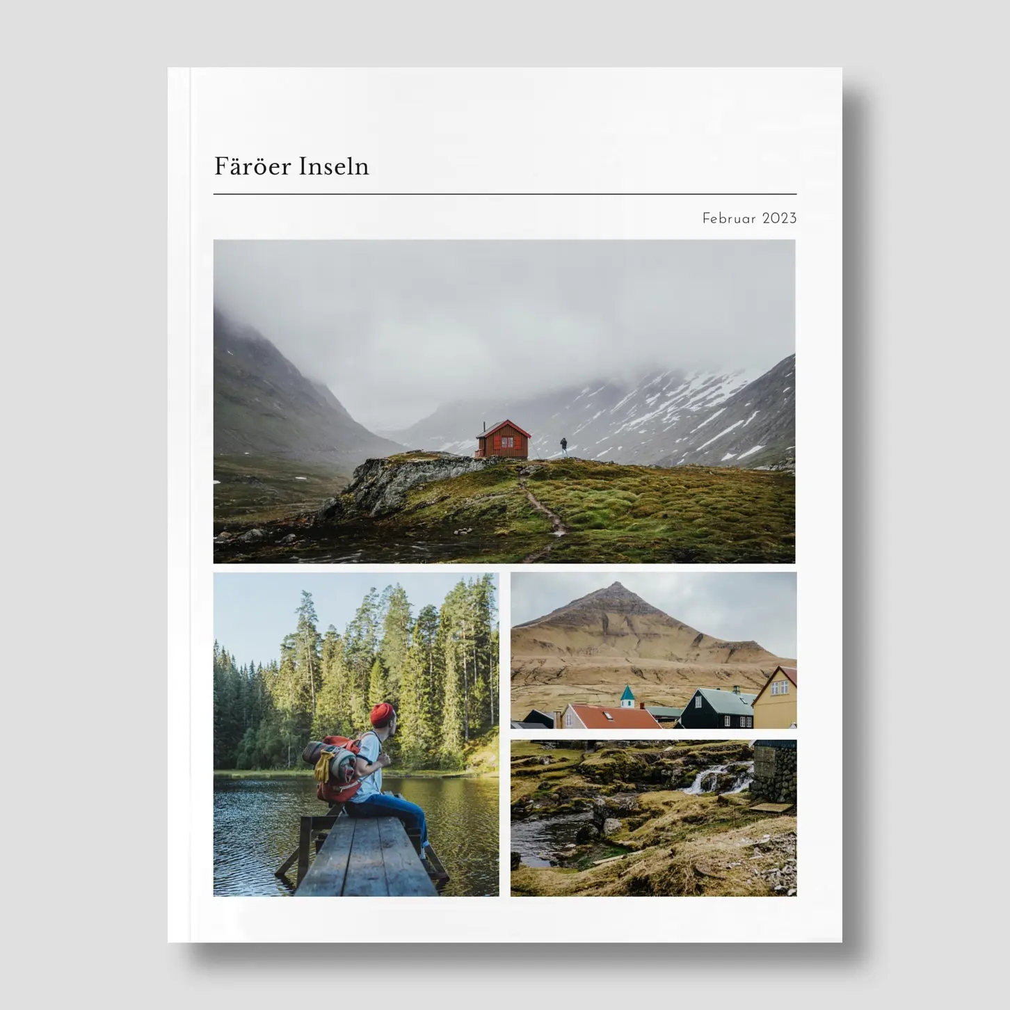 Fotobuch Softcover Schreibmaschine