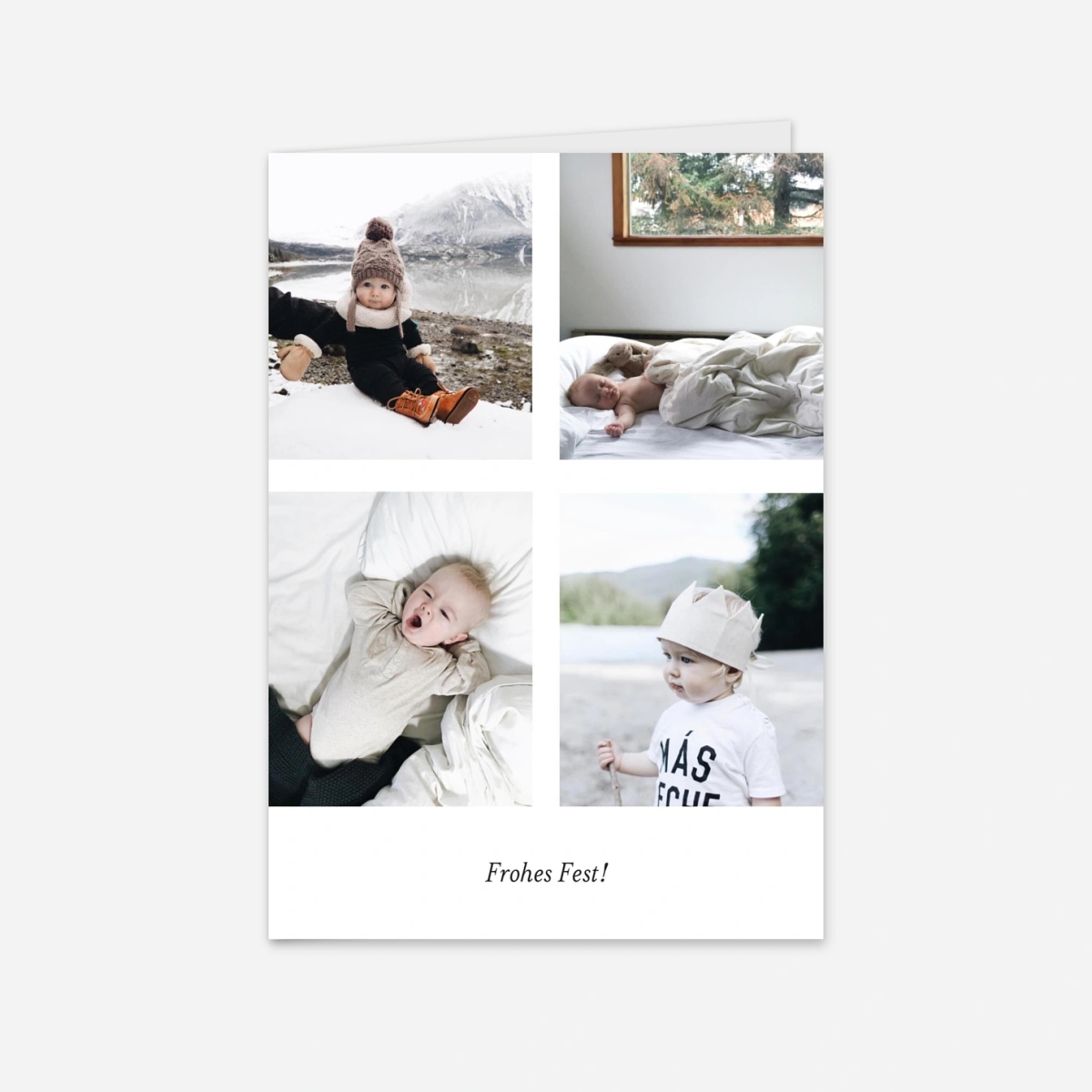 Weihnachtskarte Schicke Weihnachten