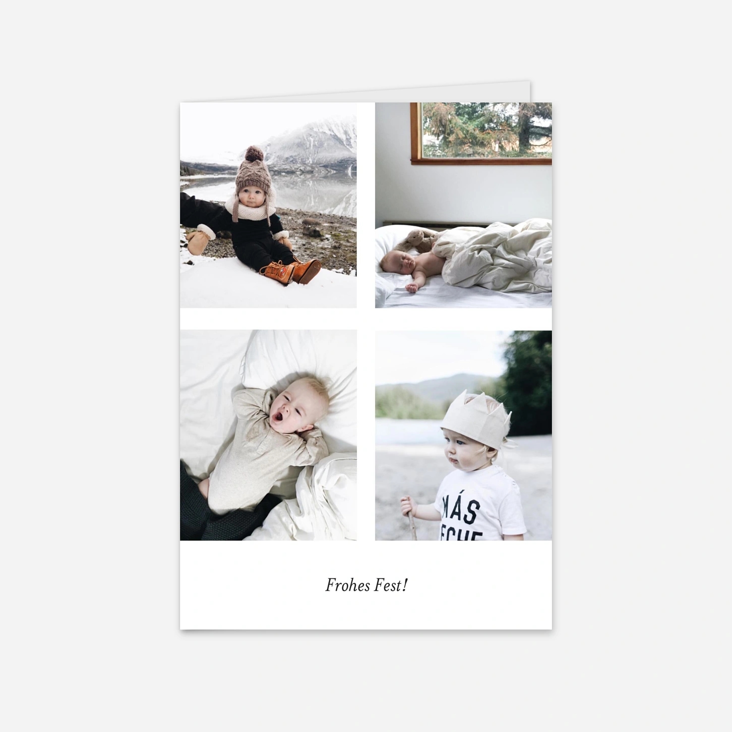 Weihnachtskarte Schicke Weihnachten