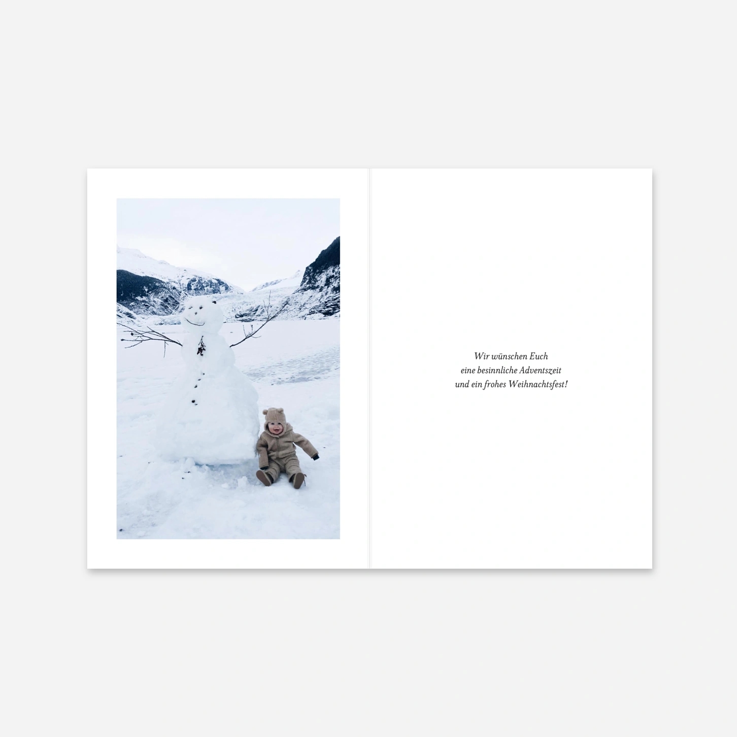 Weihnachtskarte Schicke Weihnachten