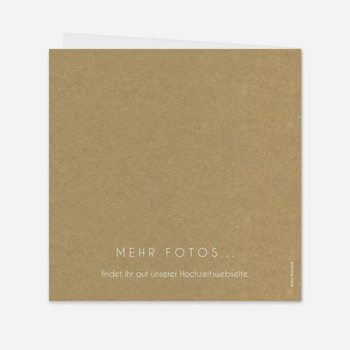 Dankeskarte Hochzeit Stilvolles Herz