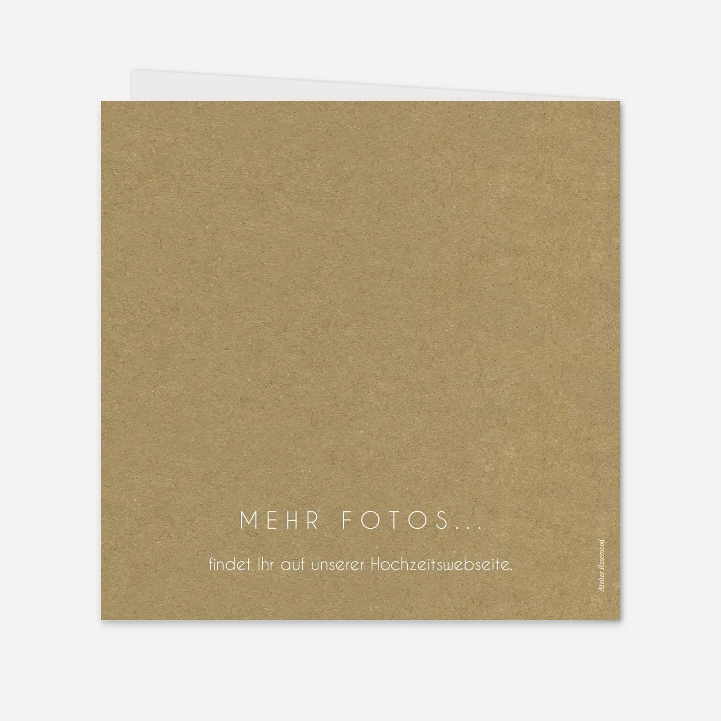 Dankeskarte Hochzeit Stilvolles Herz