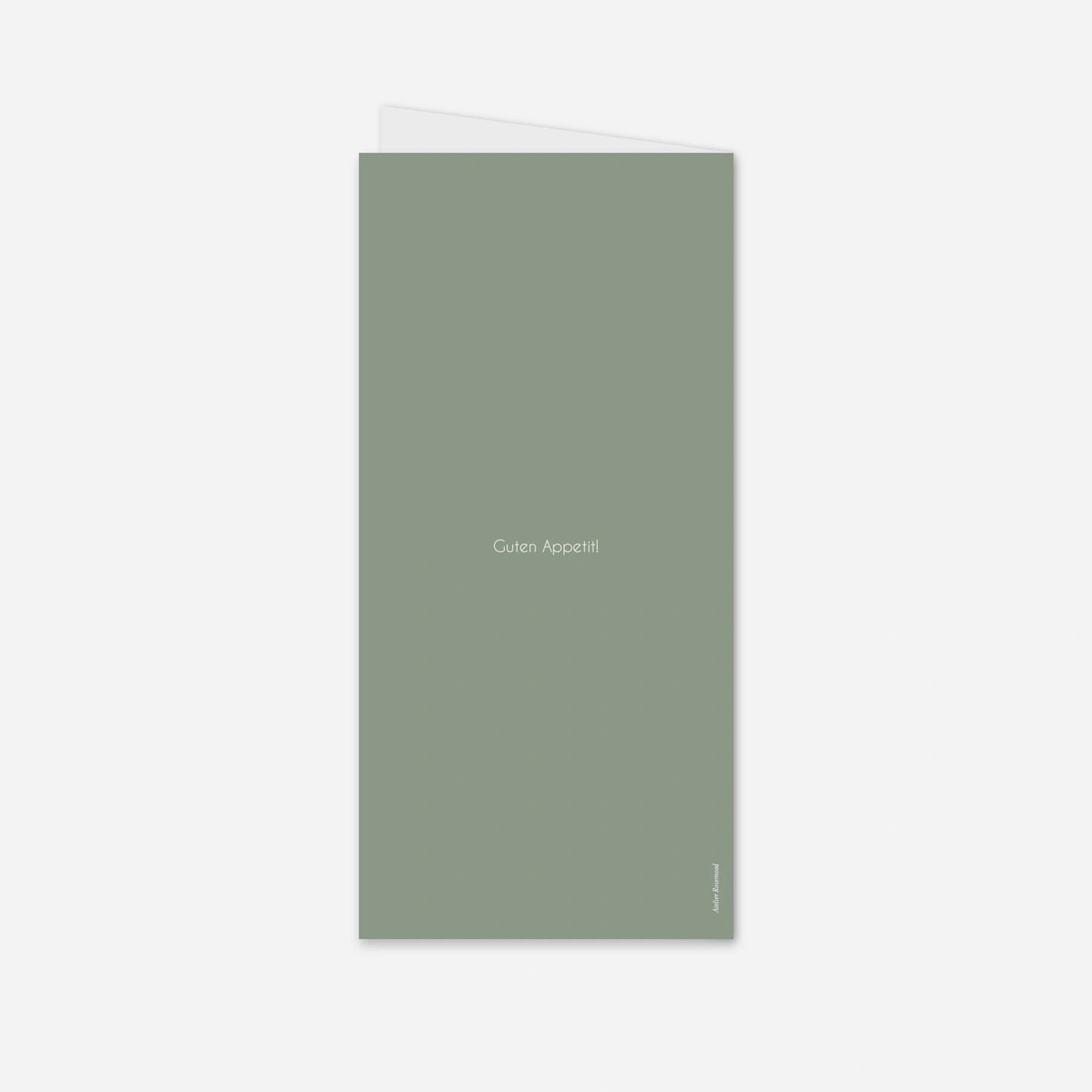 Menükarte Hochzeit Stilvolles Herz