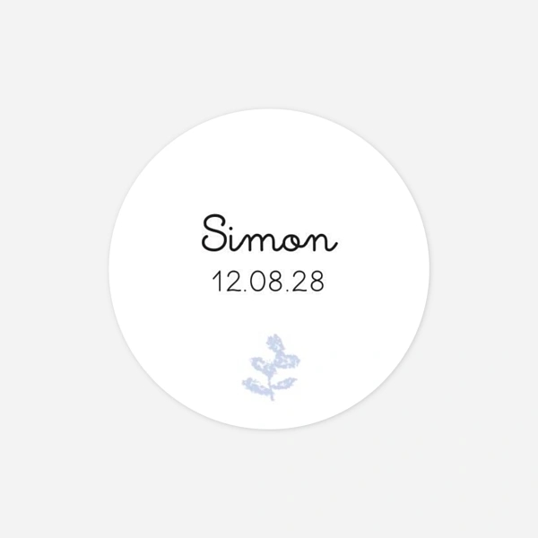 Sprössling in Pastell