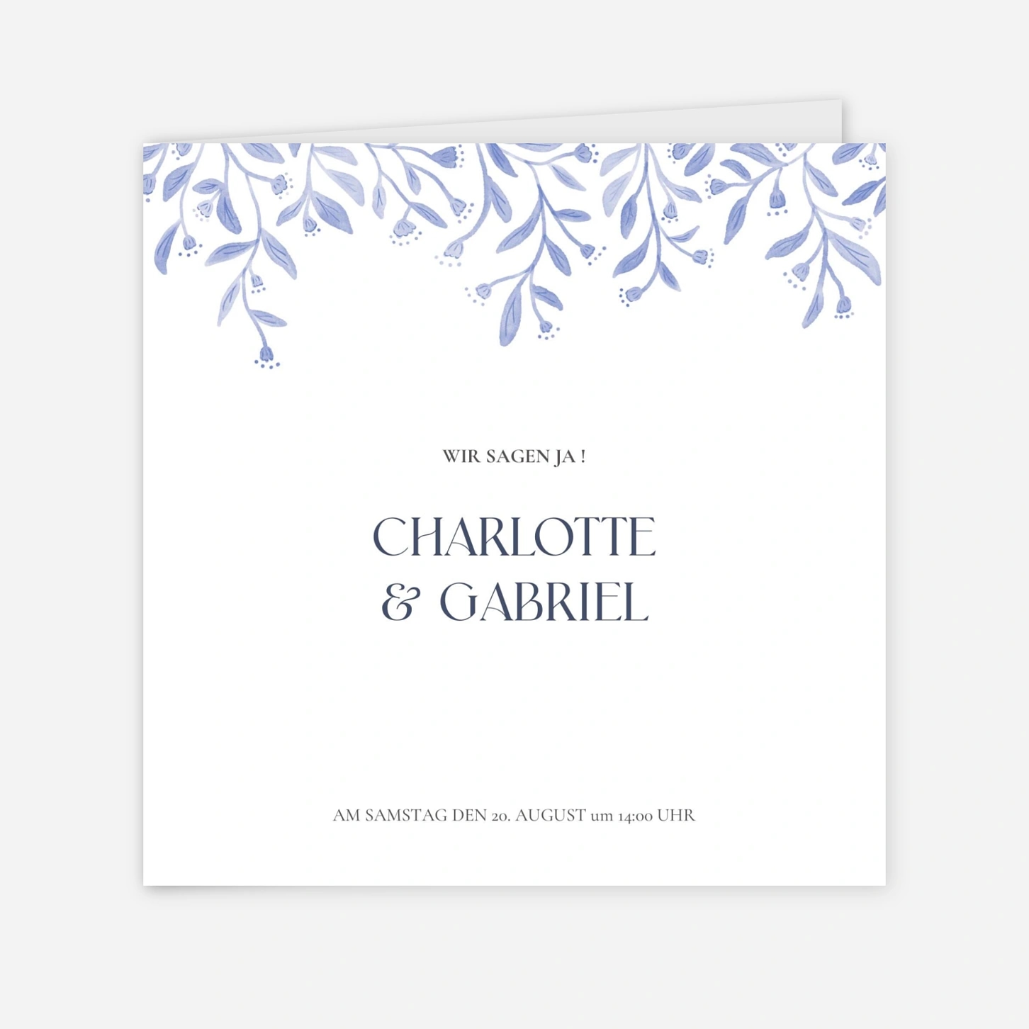 Hochzeitseinladung Sommerbrise