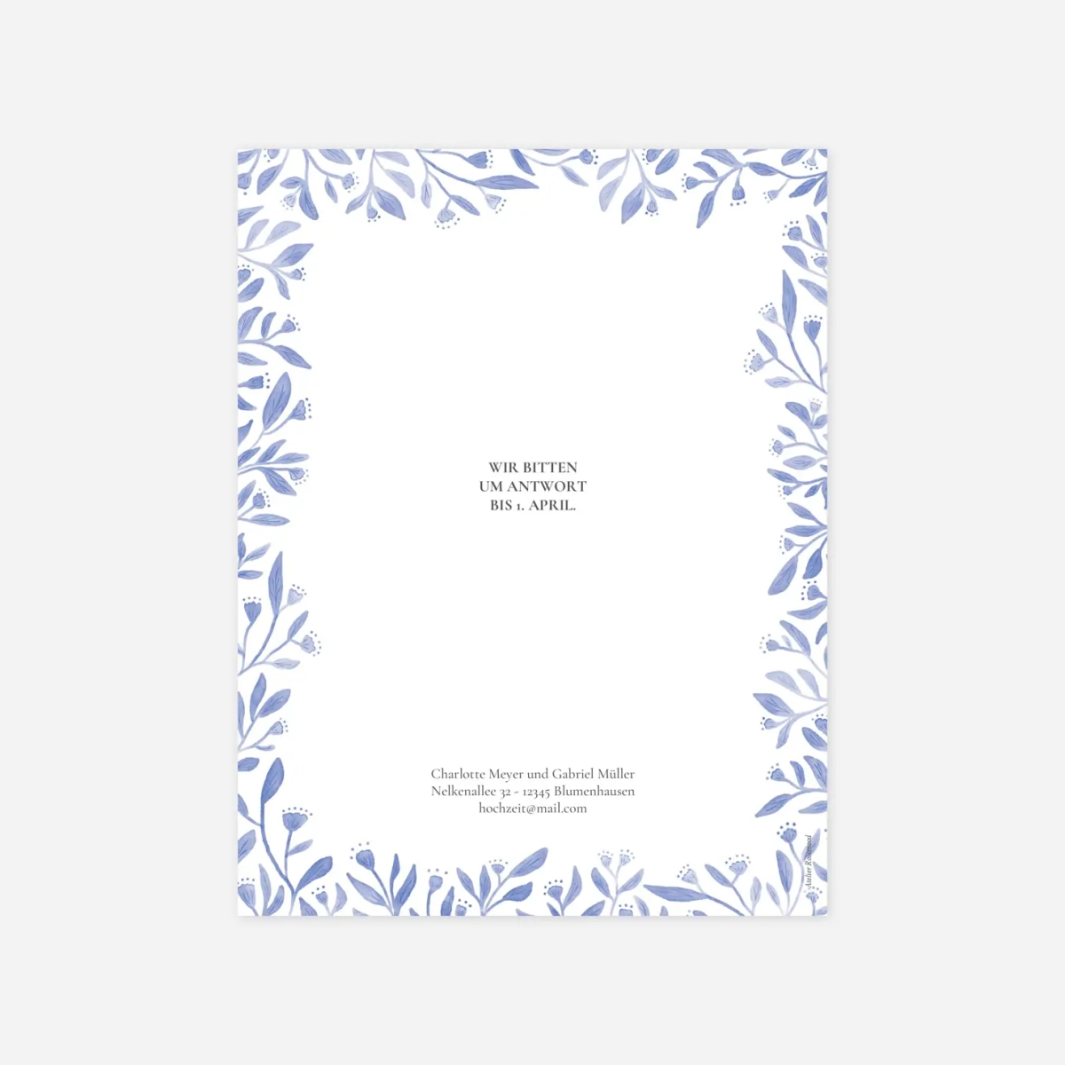 Hochzeitseinladung Sommerbrise
