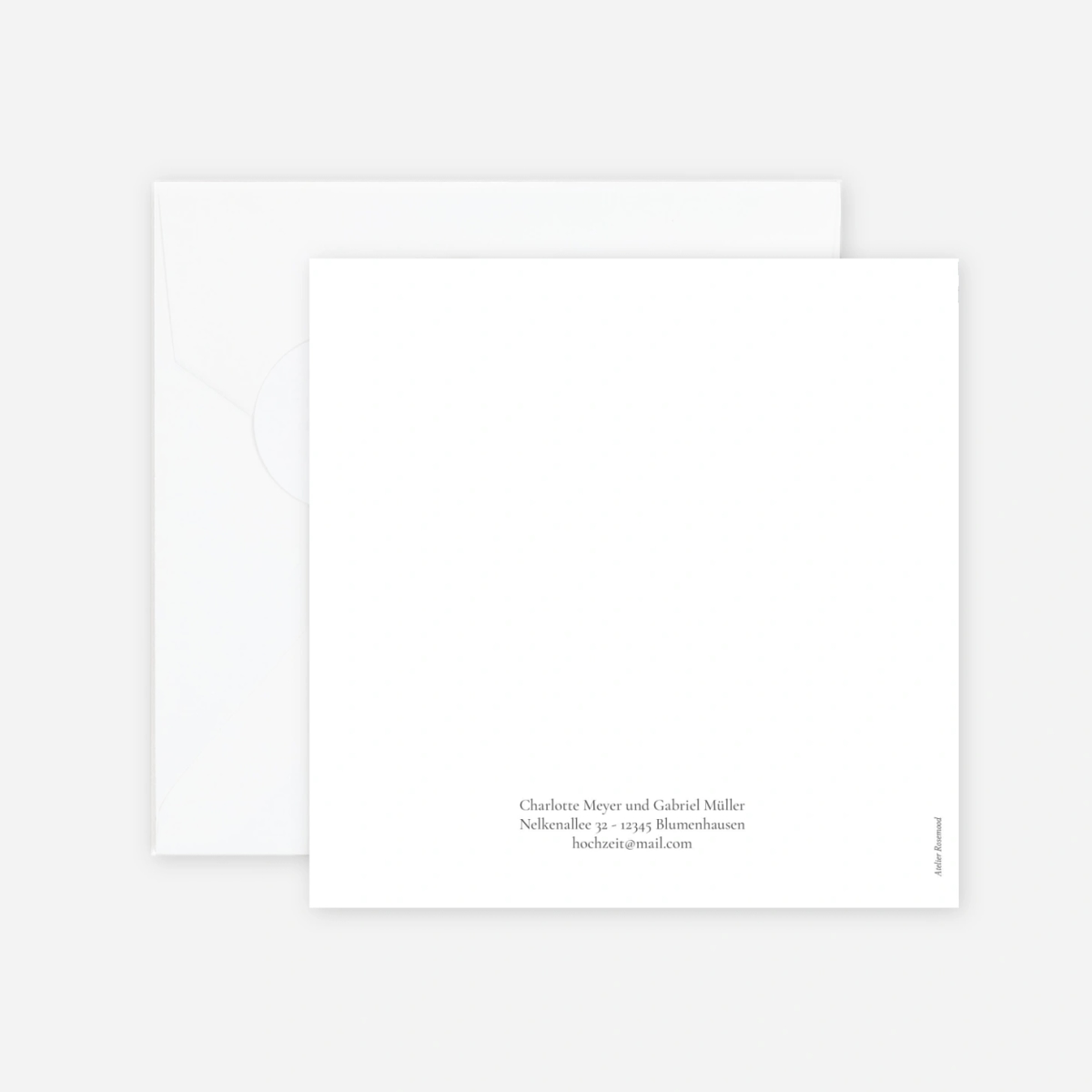 Hochzeitseinladung Sommerbrise