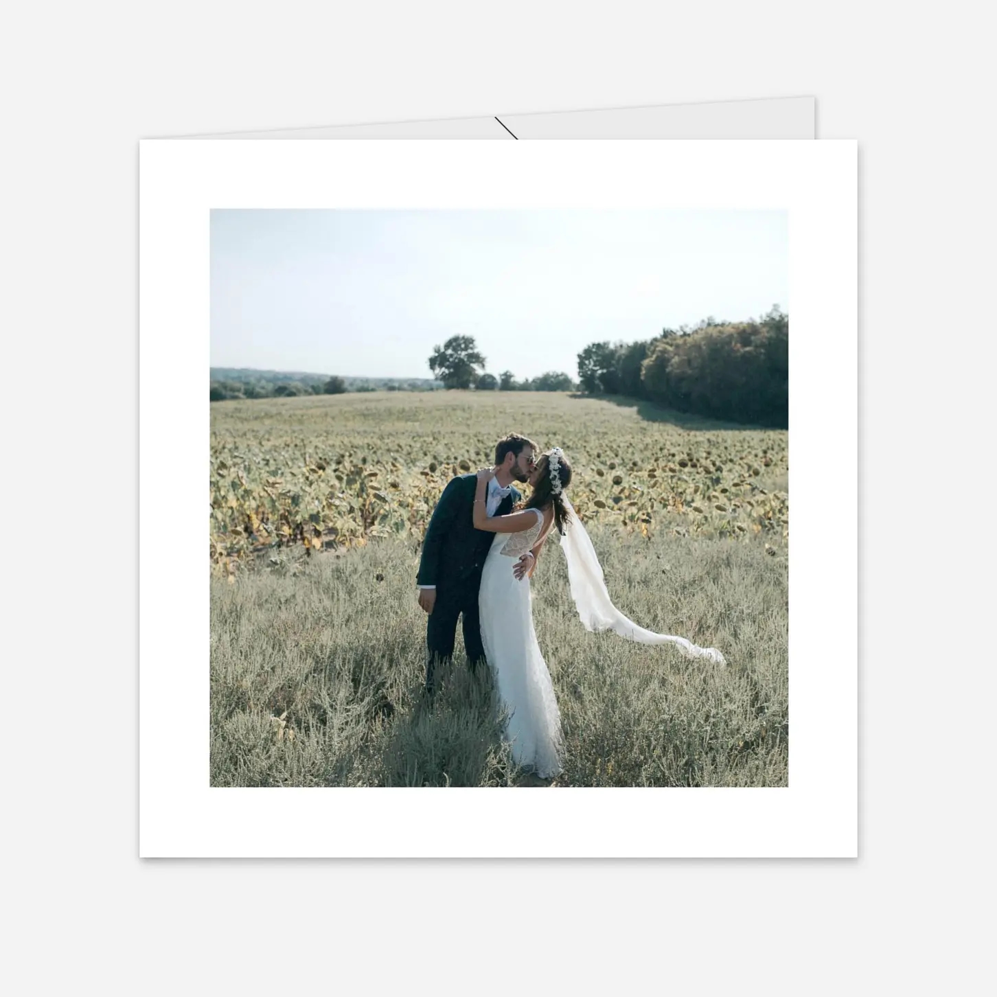 Dankeskarte Hochzeit Sommerhochzeit