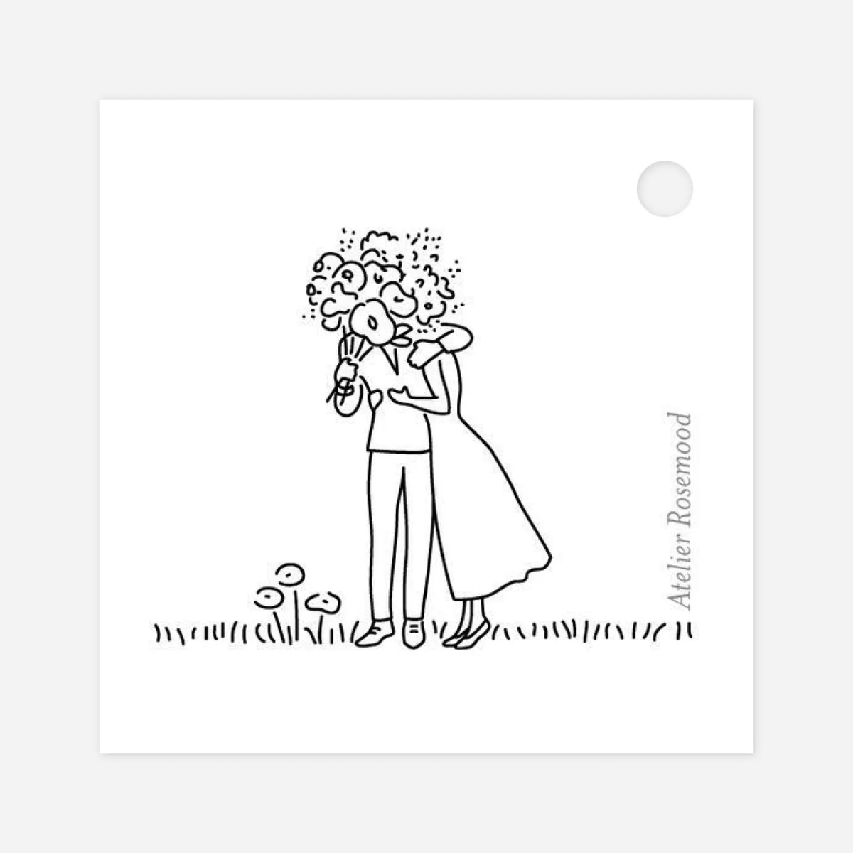 Anhänger zur Hochzeit Sommerhochzeit