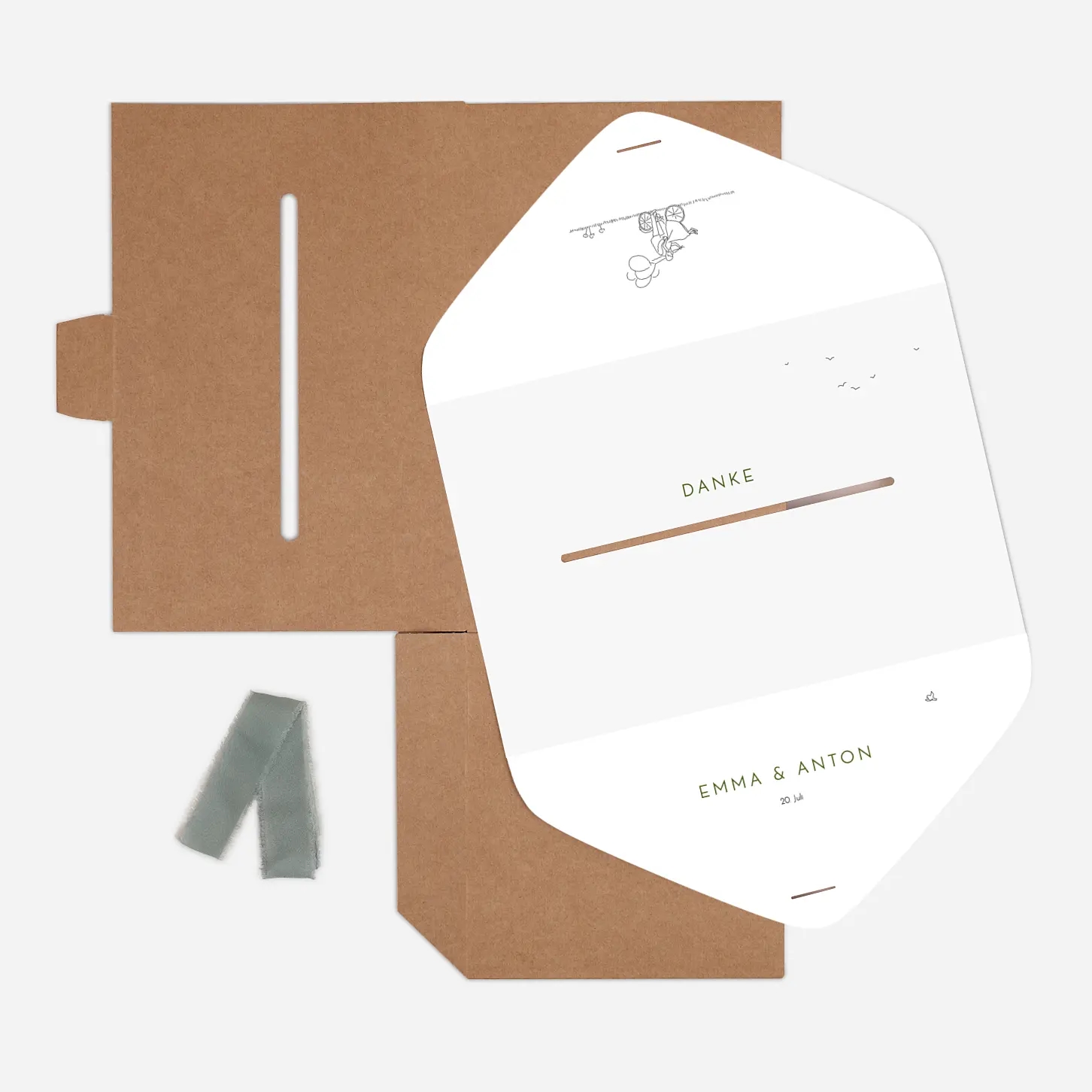 Kartenbox Hochzeit Sommerhochzeit