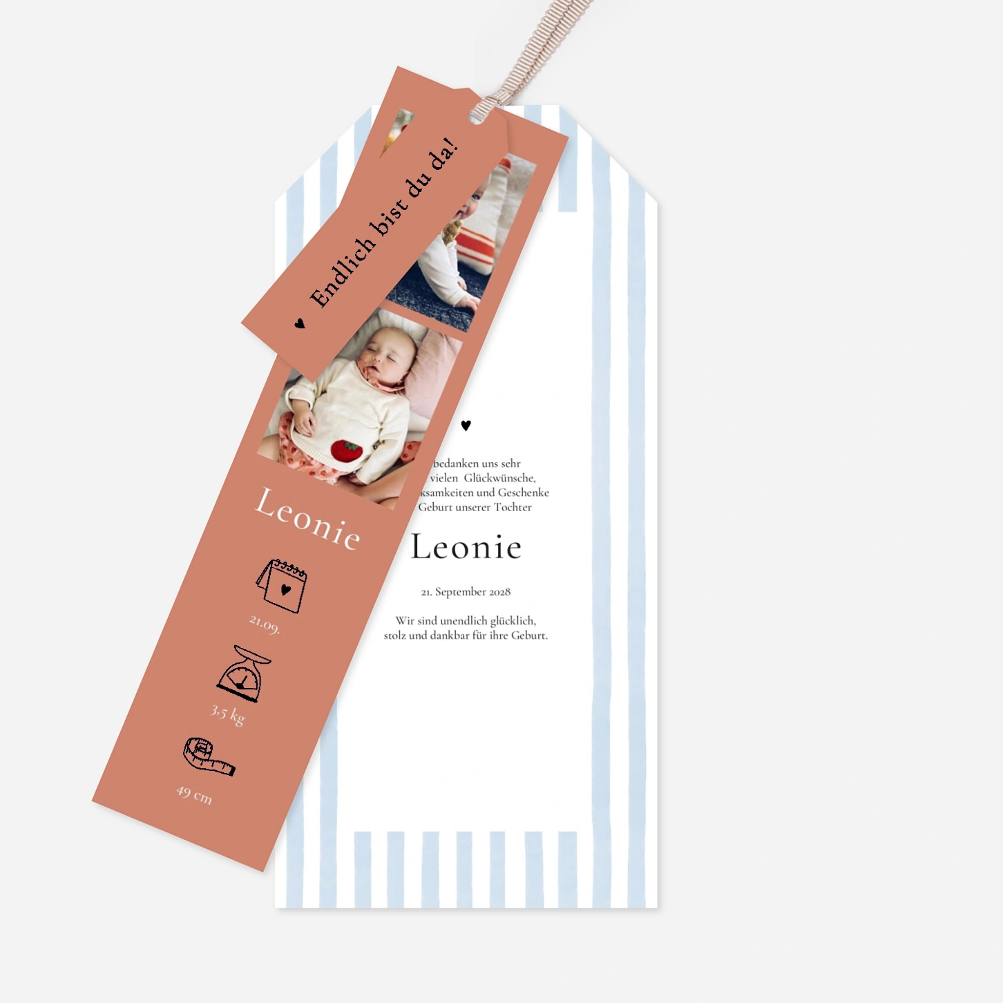 Geburtskarte Sommerkind