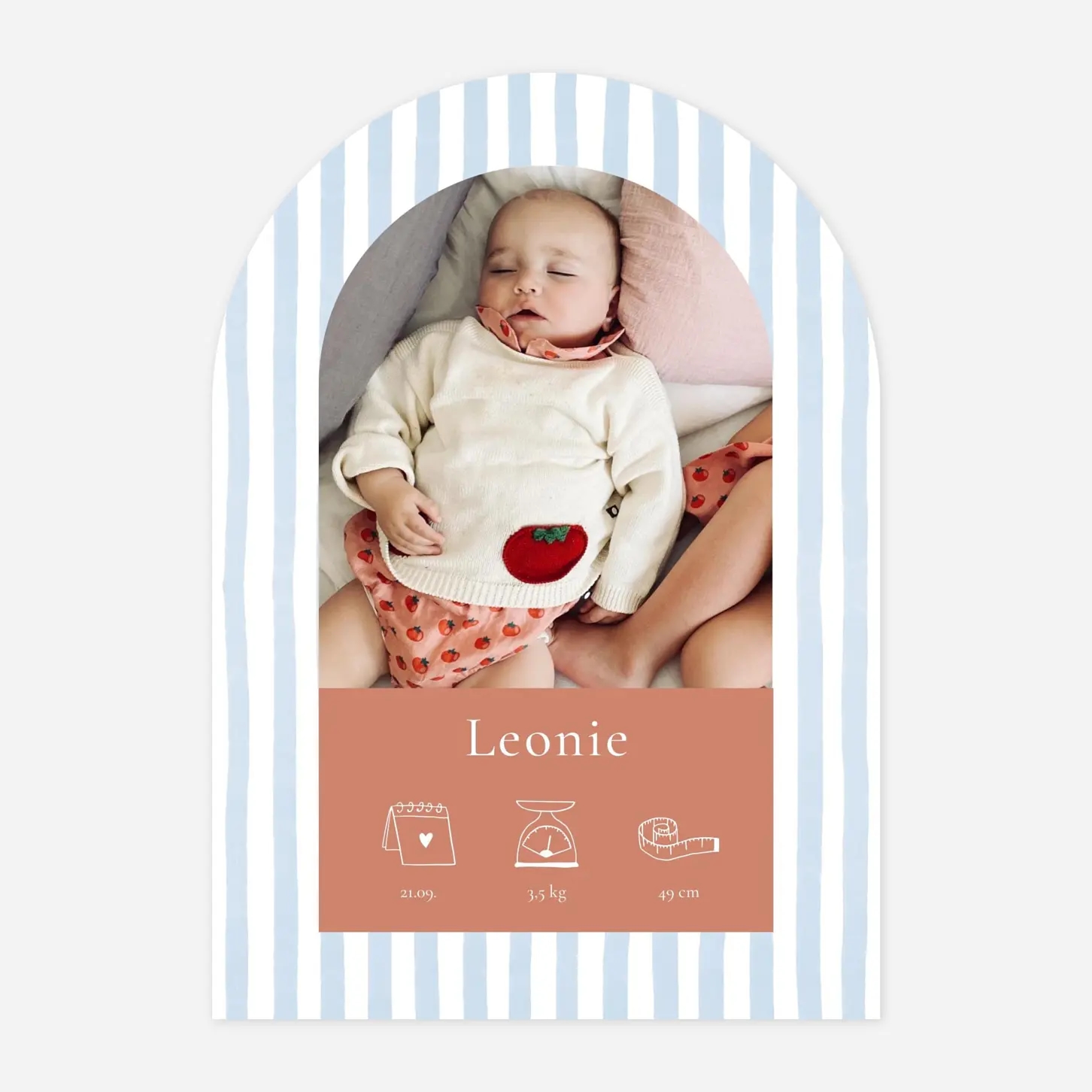 Geburtskarte Sommerkind