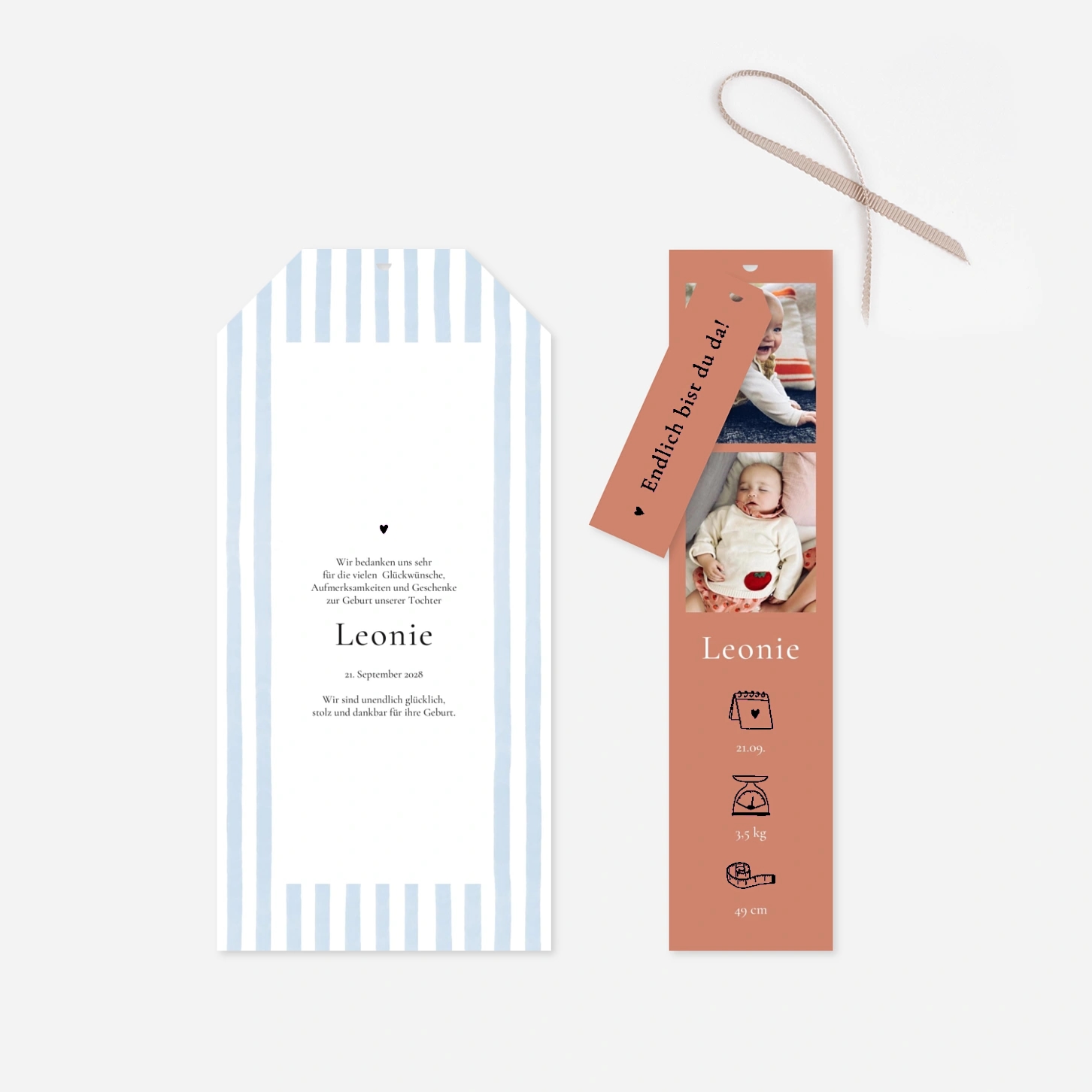 Geburtskarte Sommerkind