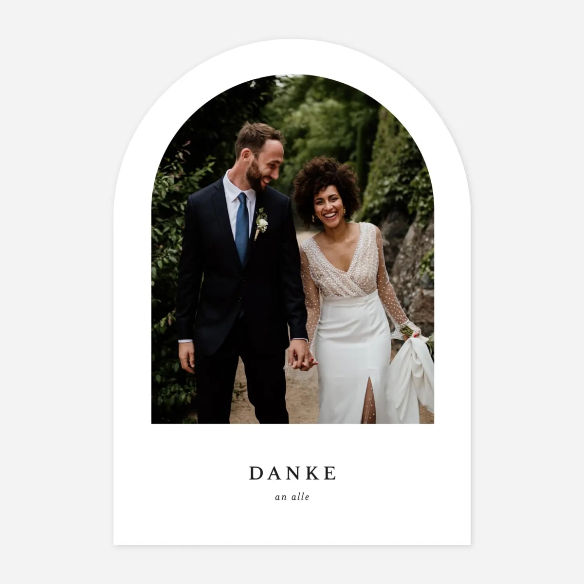 Dankeskarte Hochzeit Sommerbund