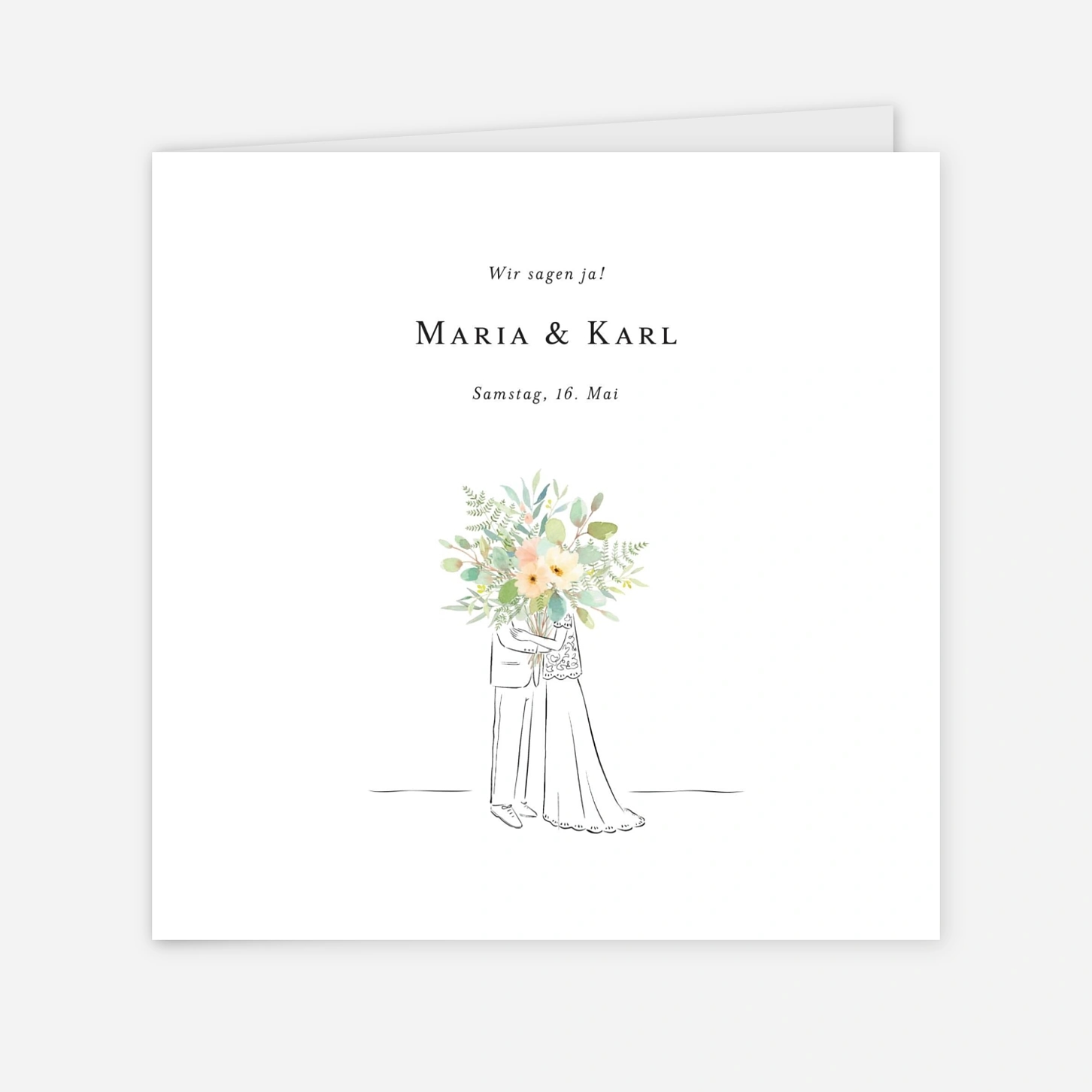 Hochzeitseinladung Sommerbund