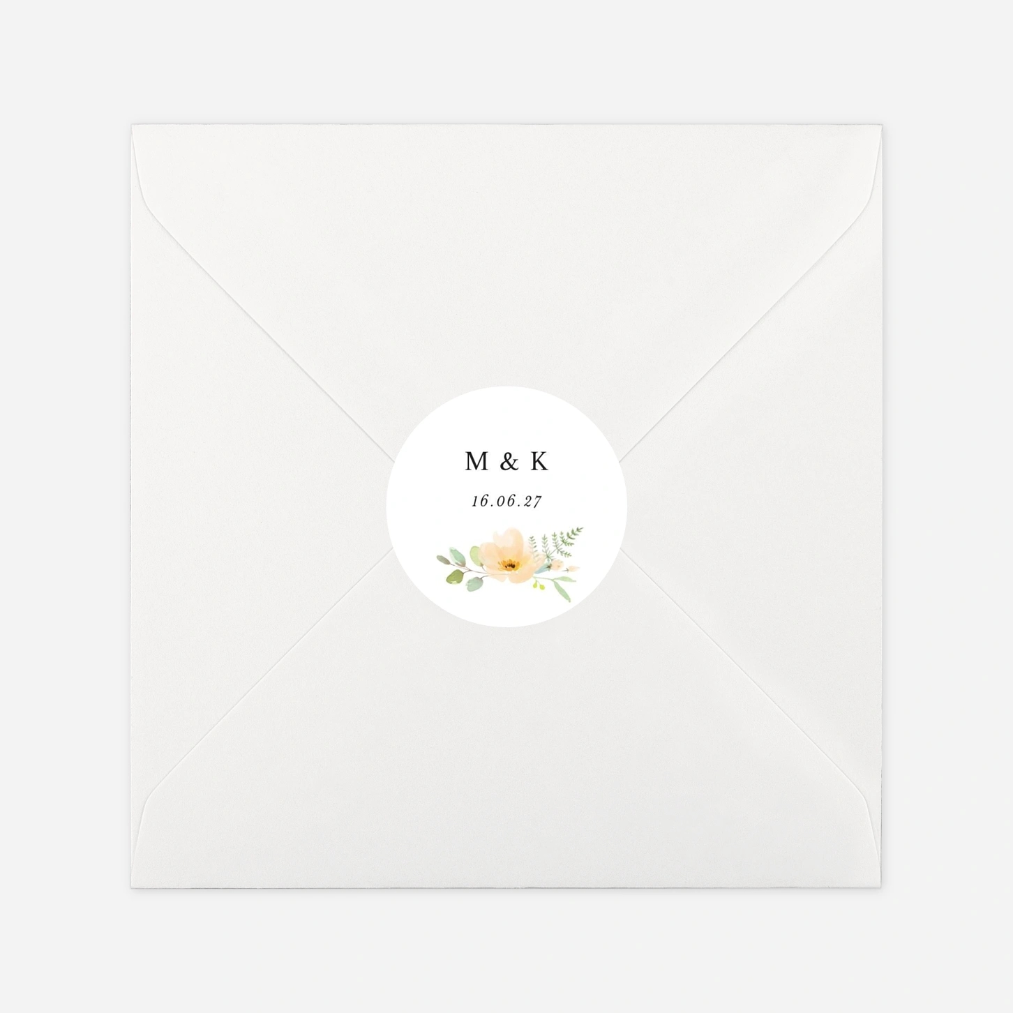 Geschenkaufkleber Hochzeit Sommerbund