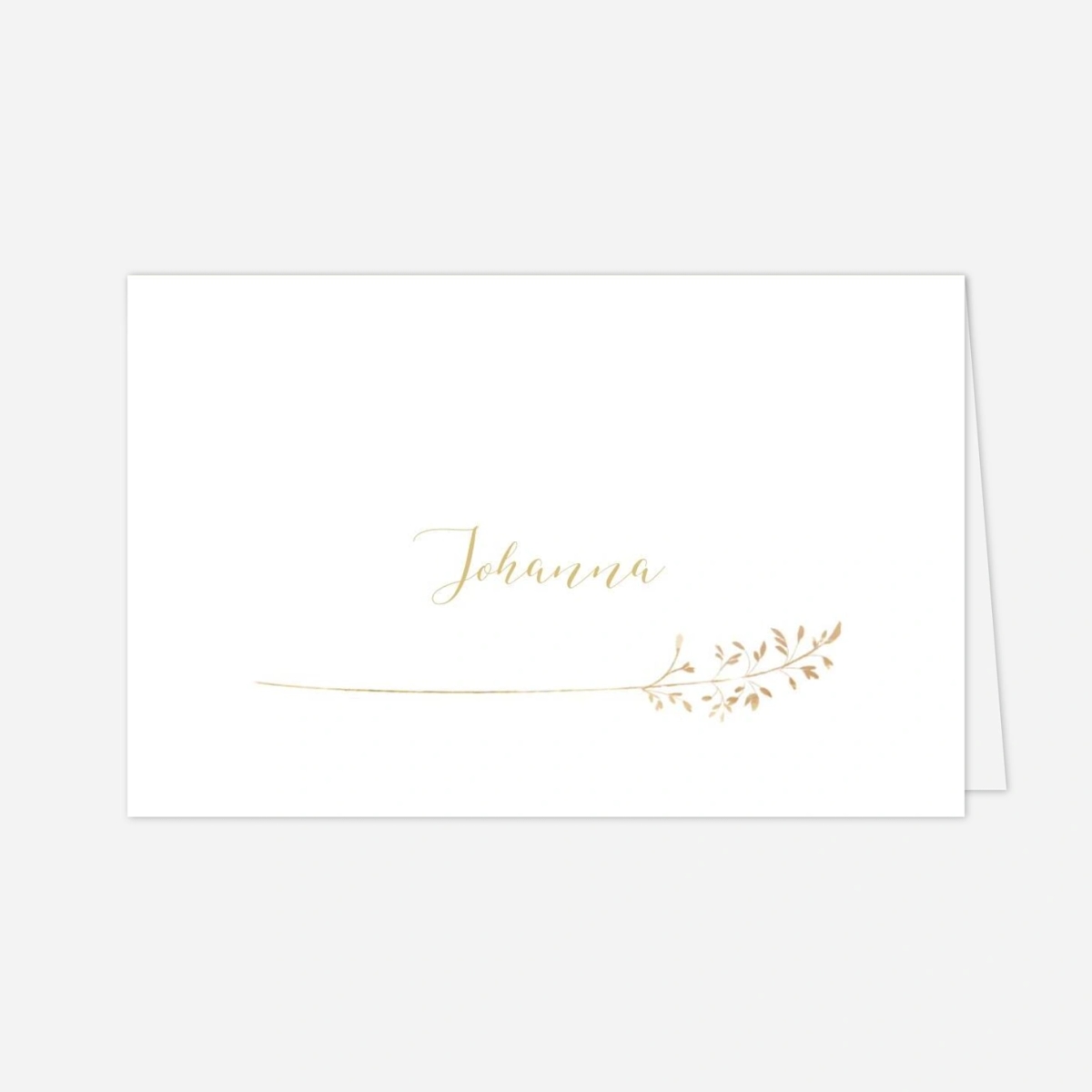 Platzkarte Hochzeit Sommerwiese