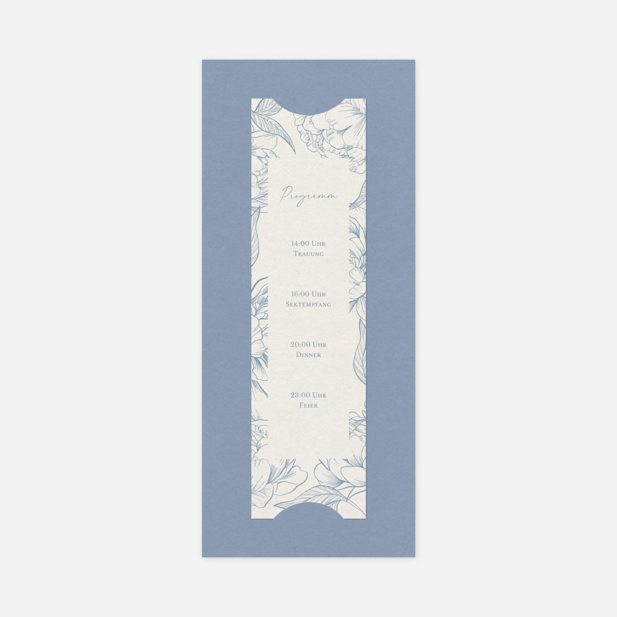 Hochzeitseinladung Spaziergang im Garten